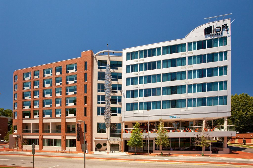 Rooms of Aloft Raleigh by Marriott