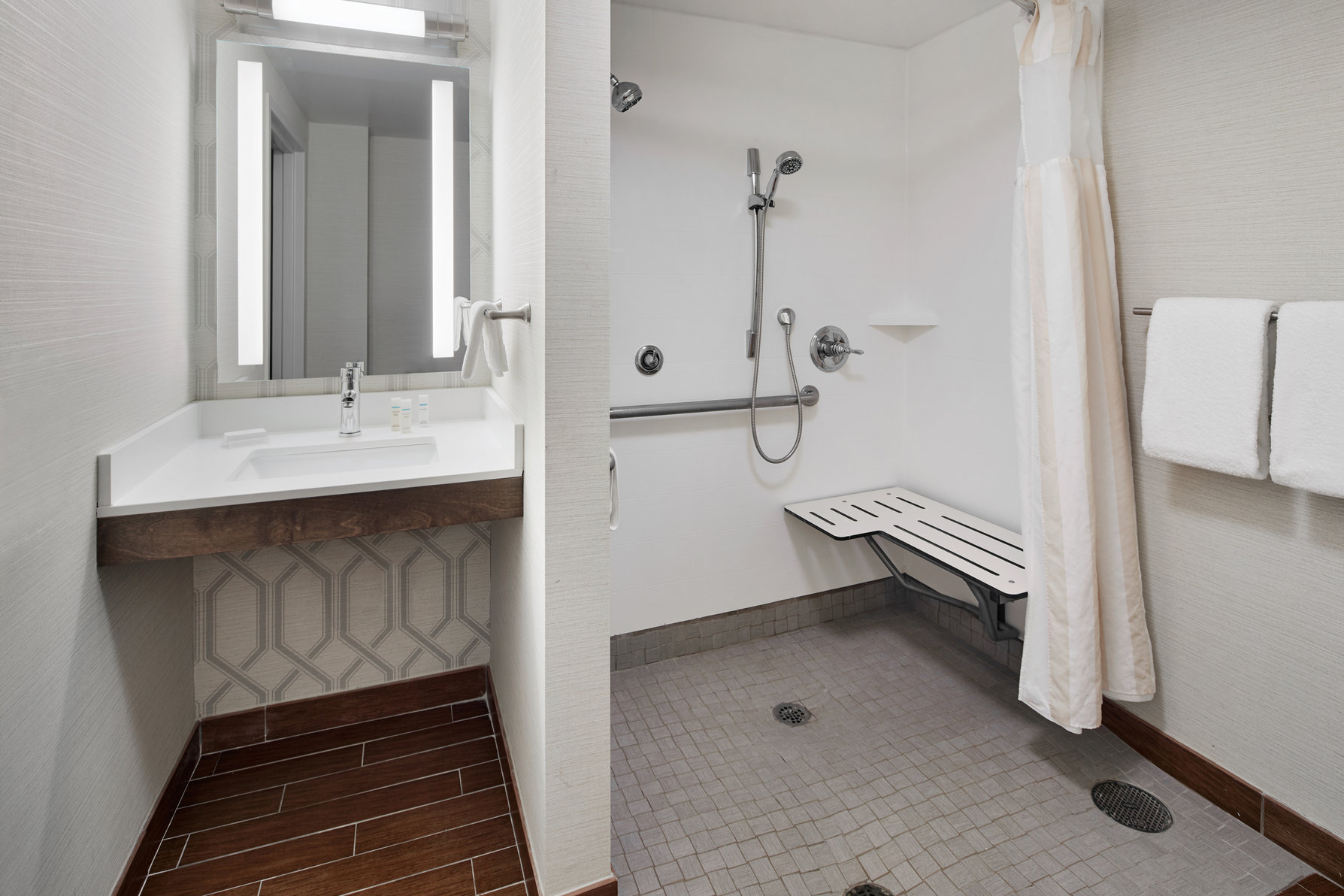 Hilton Garden Inn Allentown West Room Type - 1 KING ACC DLX RM RI SHWR