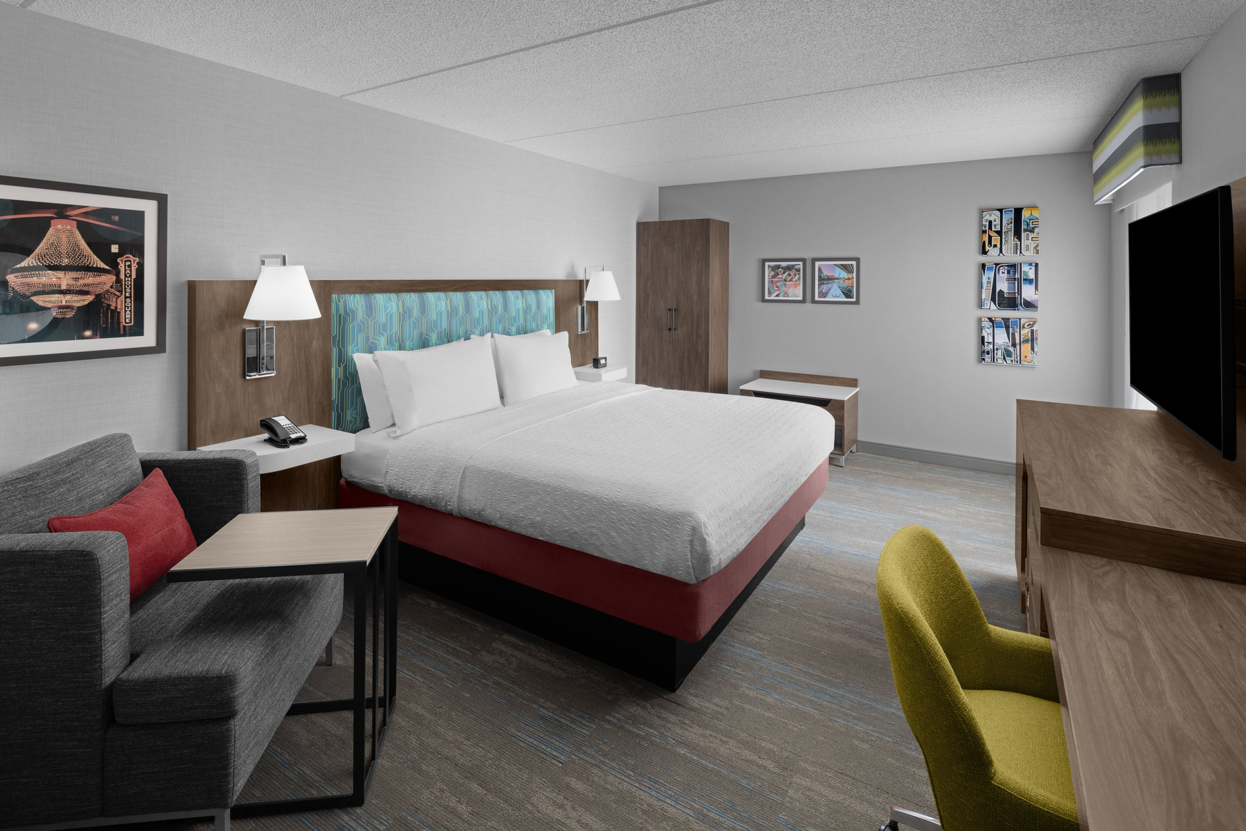 Hampton Inn Cleveland Downtown Room Type - 1 KNG HEARING ACC NOSMOK
