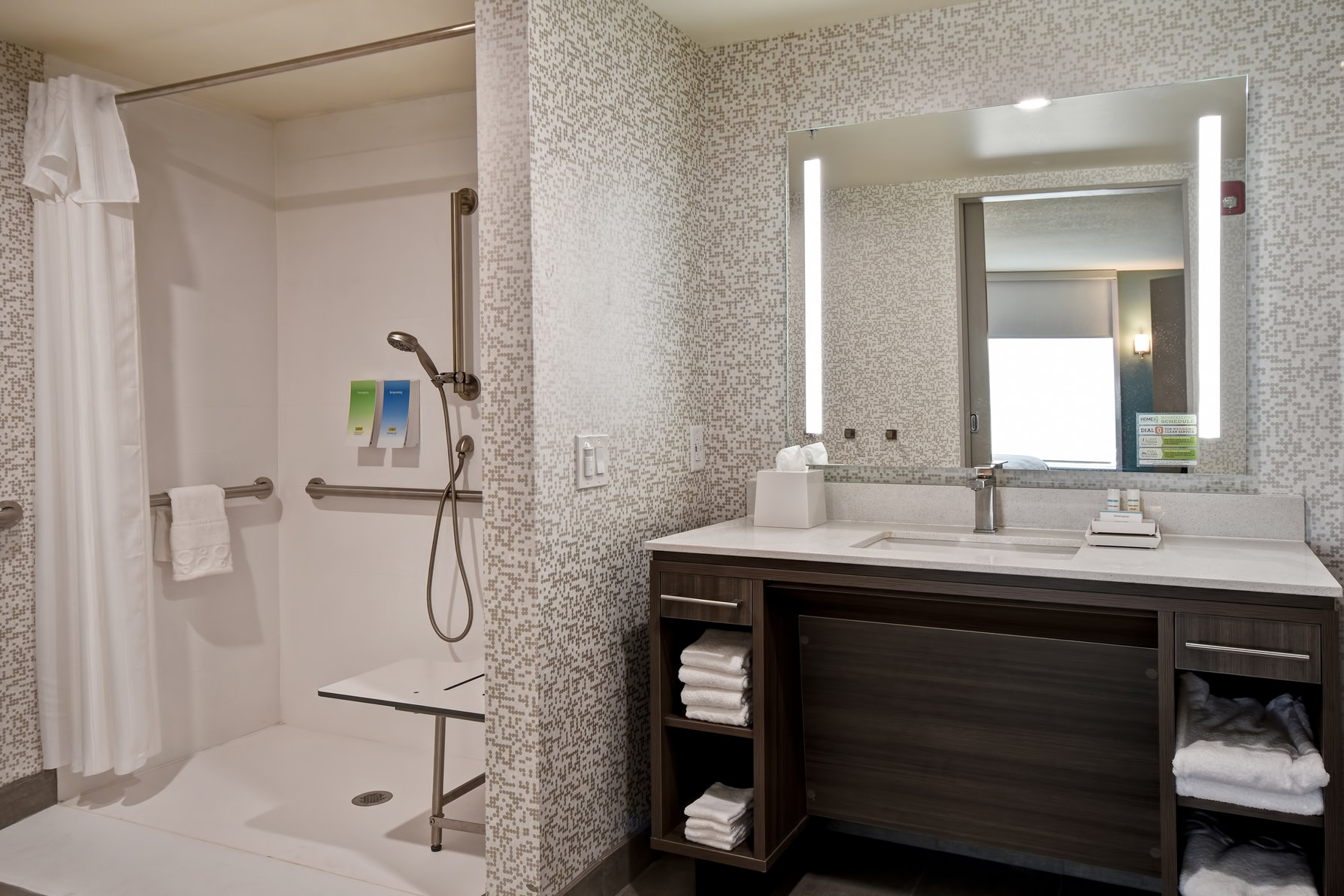 Home2 Suites by Hilton Atlanta Marietta Room Type - 2QN ACC RI SHWR STE NOSMK
