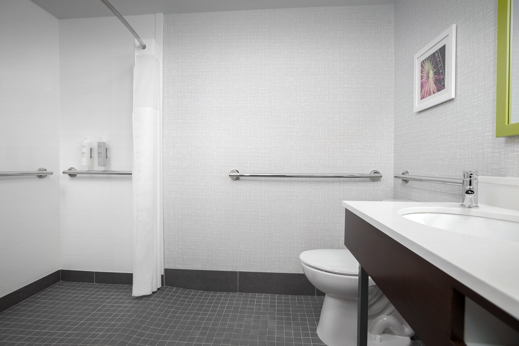 Hampton Inn & Suites Atlanta Six Flags Room Type - 1 KN ACC RI SHWR STUDIO NS