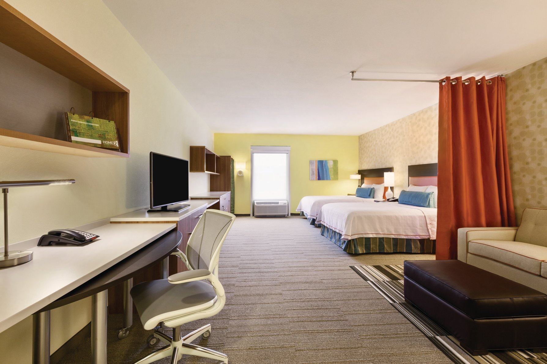 Home2 Suites by Hilton College Station Room Type - 2QN ACC RI SHW STUDIO NSMK