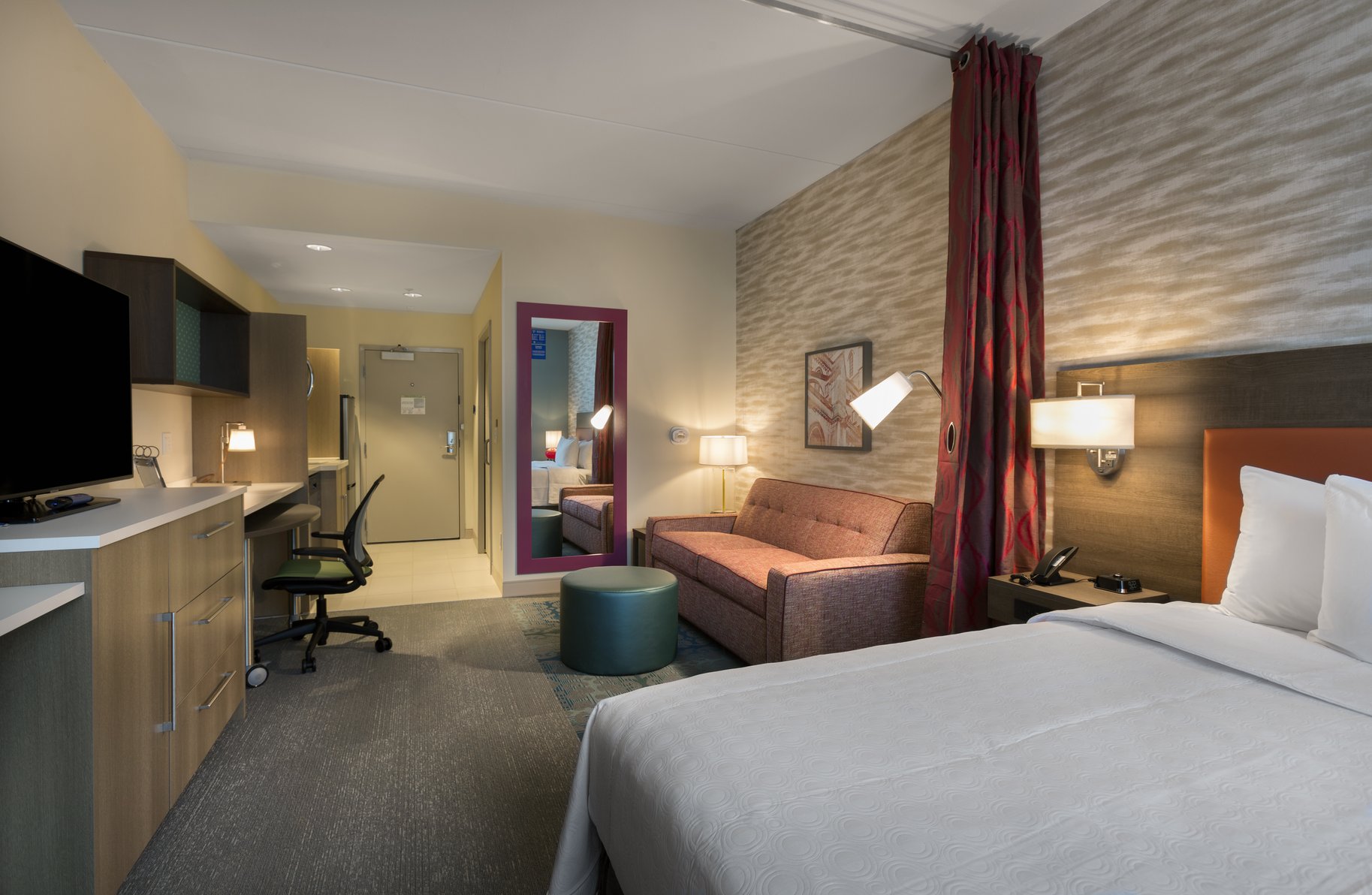 Home2 Suites by Hilton Charlotte Belmont, NC Room Type - 1KG ACC RI SHWR STE NONSMK