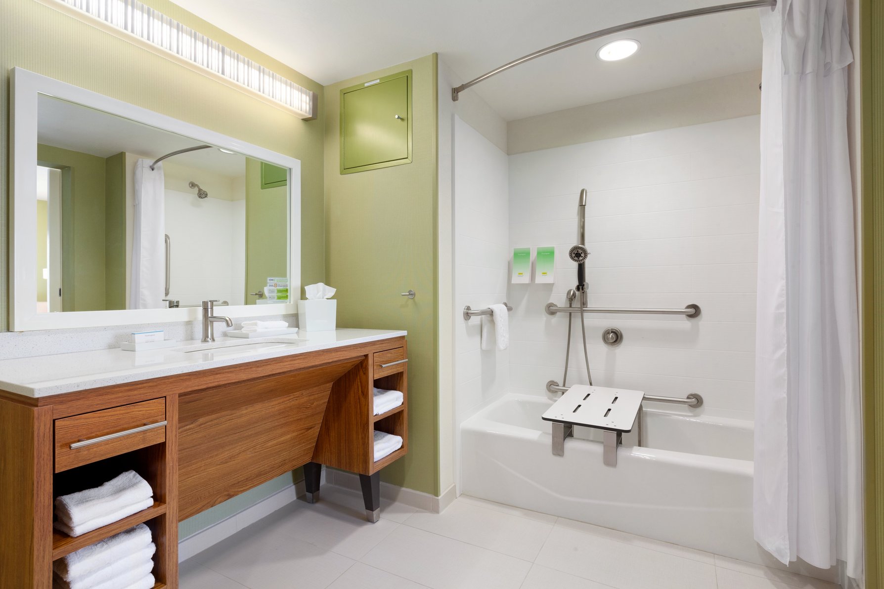 Home2 Suites by Hilton Champaign Urbana Room Type - 2QN ACC TUB STUDIO NONSMOK