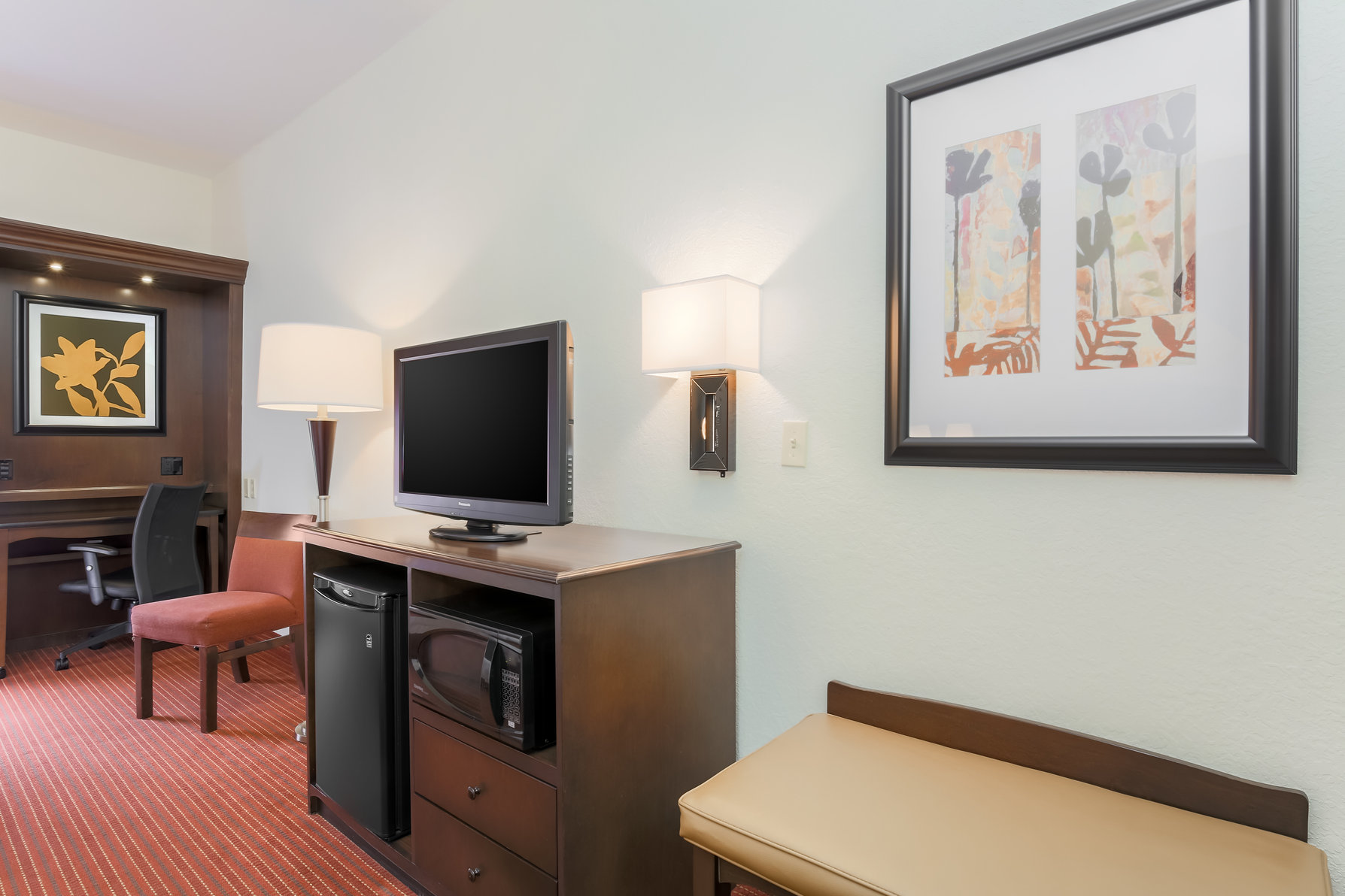 Hampton Inn by Hilton Champaign/Urbana Room Type - 1 QN ACC ROLLIN SHWR NS