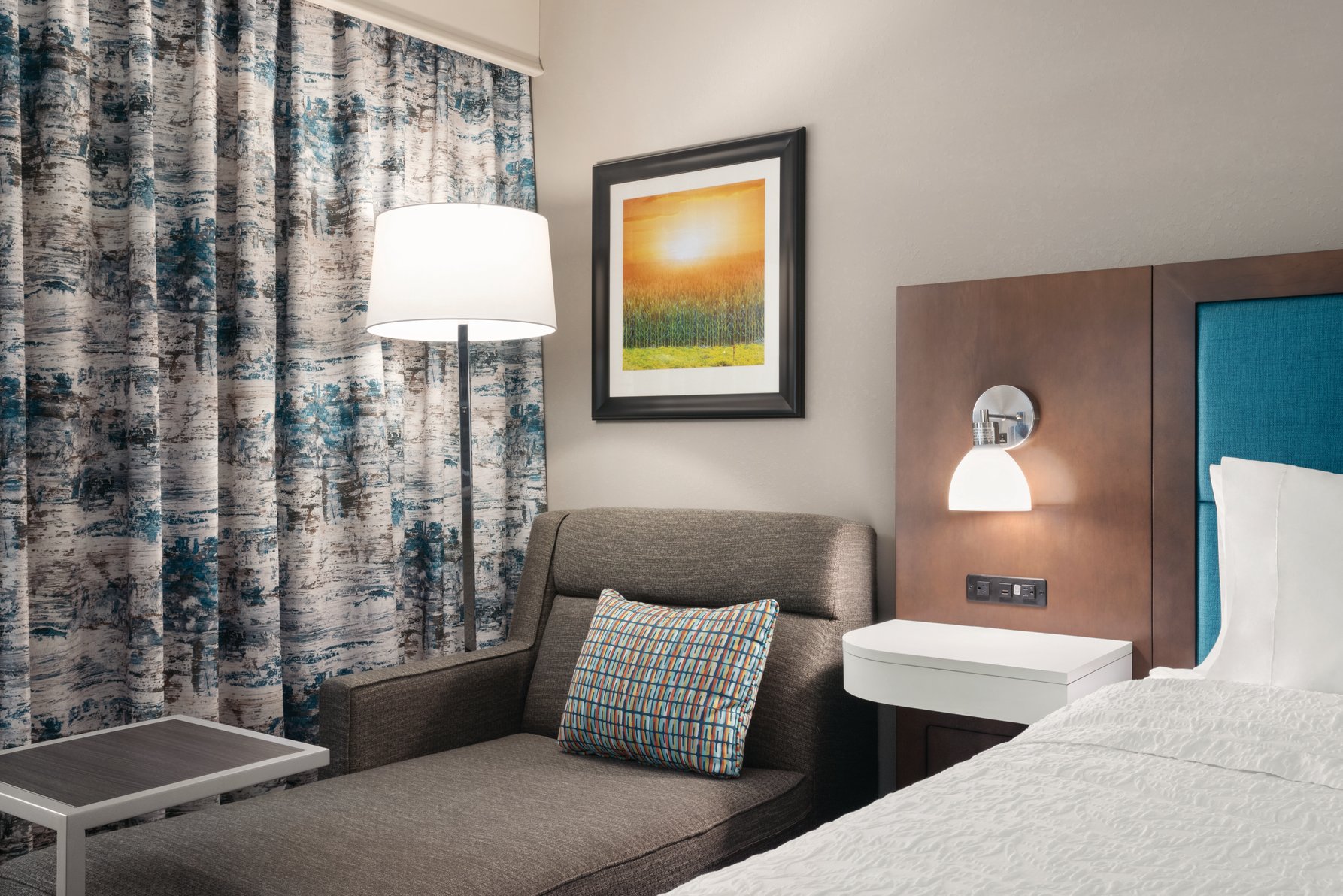 Hampton Inn Champaign Southwest IL Room Type - 1 KNG HR ACC FRG MIC SB NS