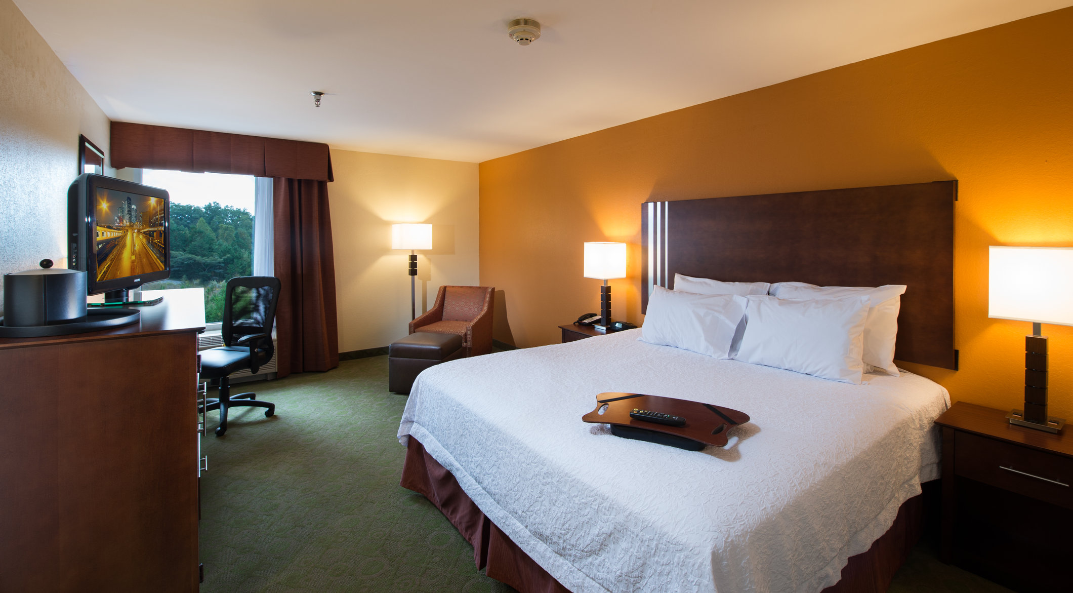 Hampton Inn by Hilton Cornelia Room Type - 1KNG MOB HEAR ACC W TUB NS