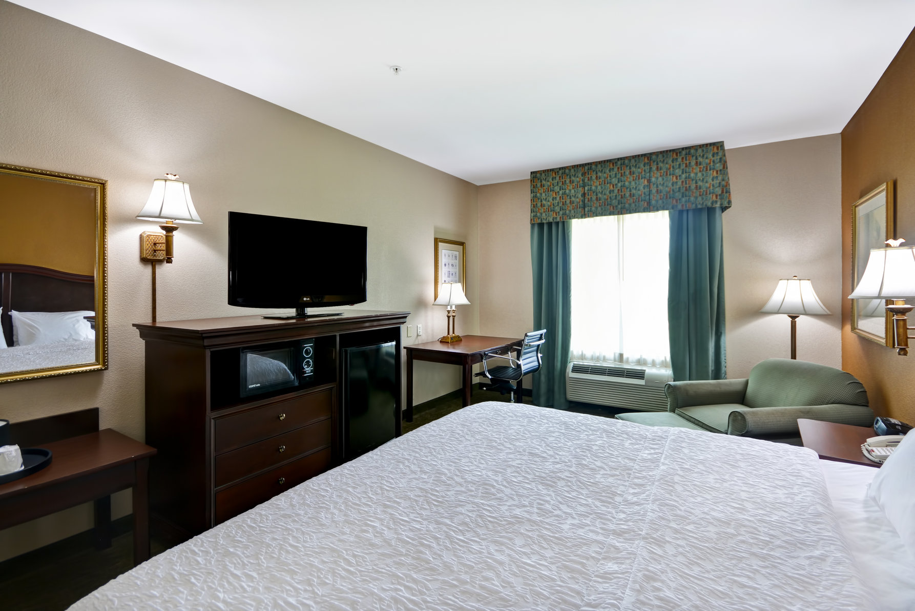 Hampton Inn Corpus Christi-Northwest I-37 Room Type - 1KNG MOB HEAR ACC W TUB NS