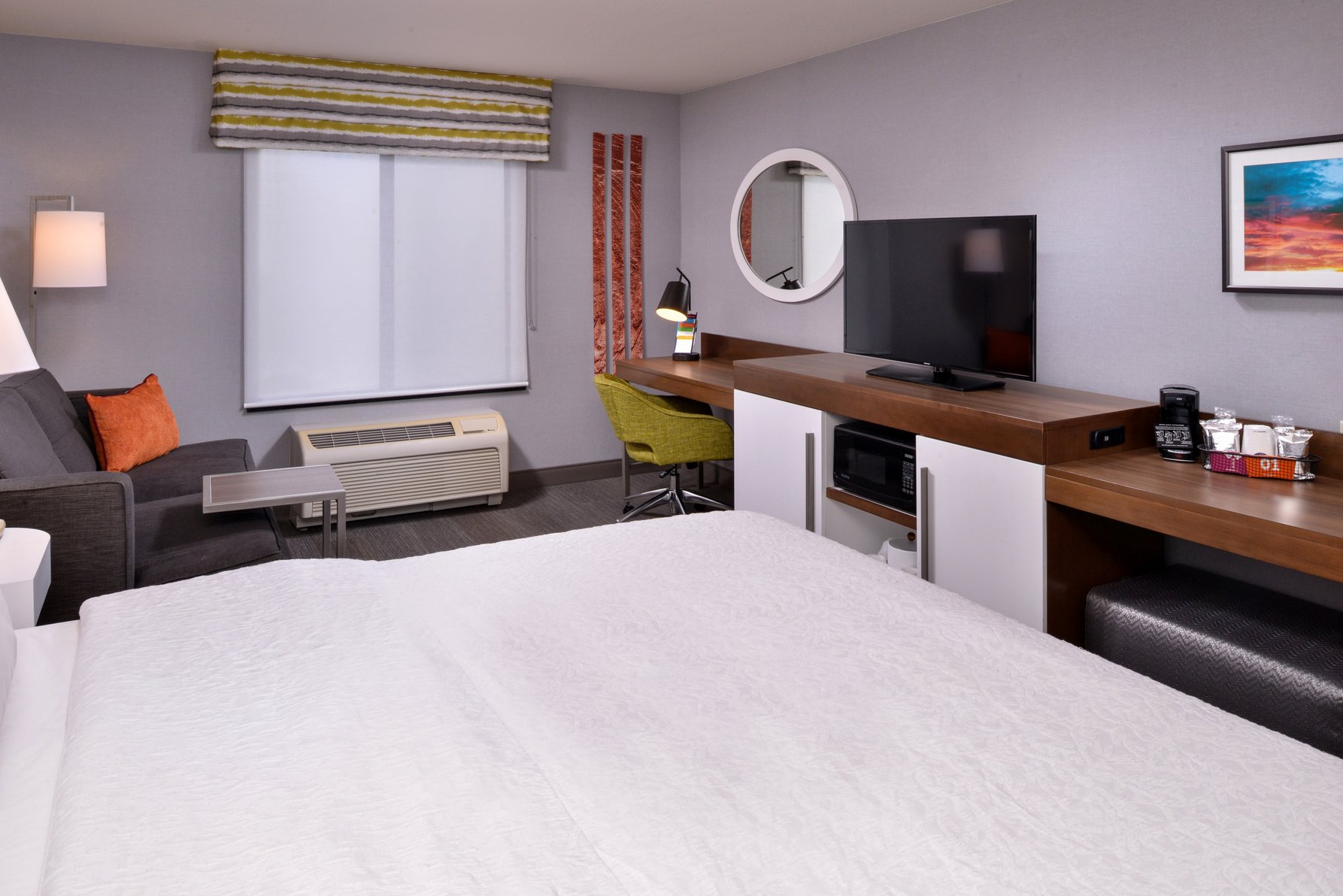 Hampton Inn & Suites by Hilton Carson City Room Type - 1 KN ACC RI SHWR STUDIO NS