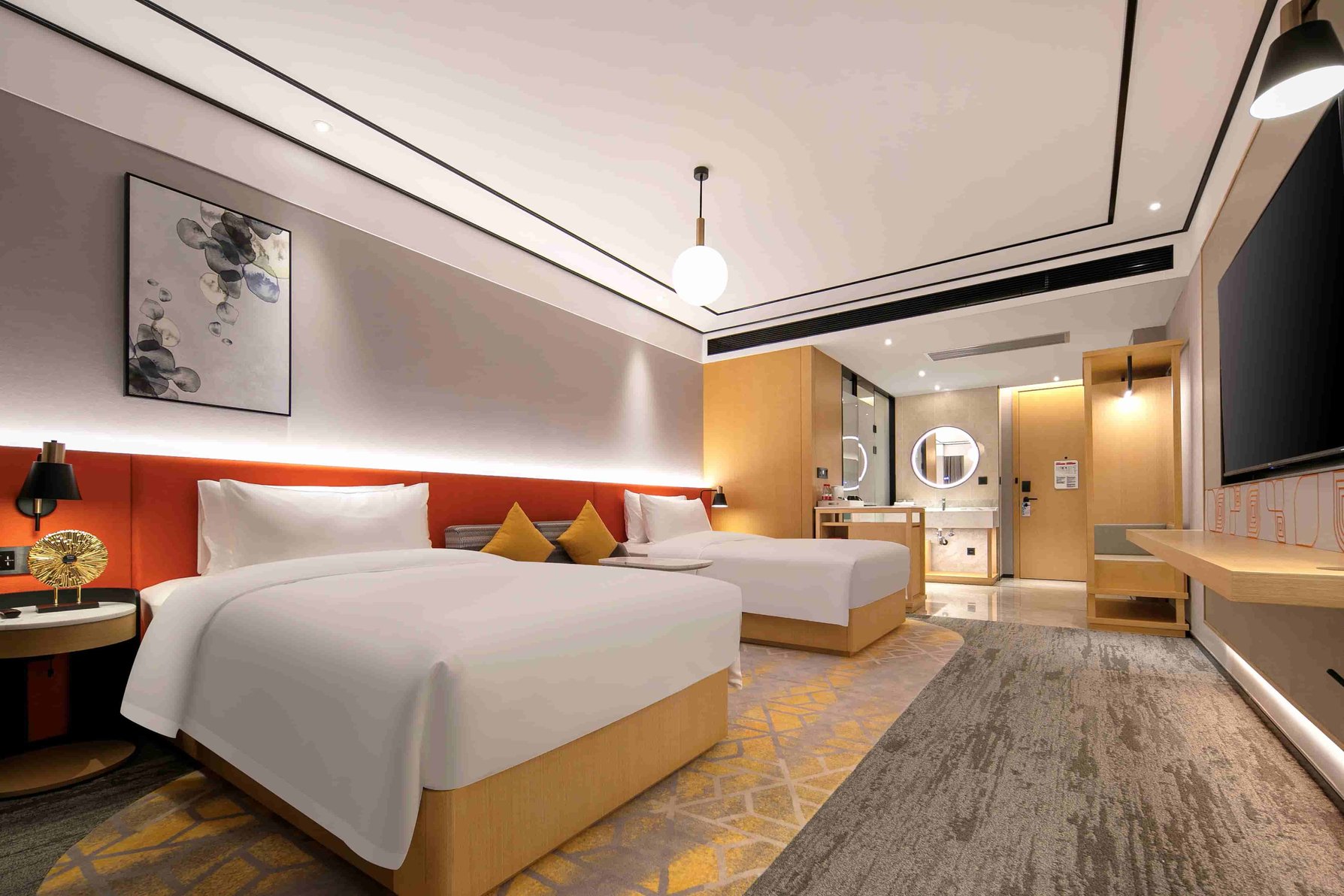 Hilton Garden Inn Changsha Yuelu Room Type - TWIN GUEST ROOM