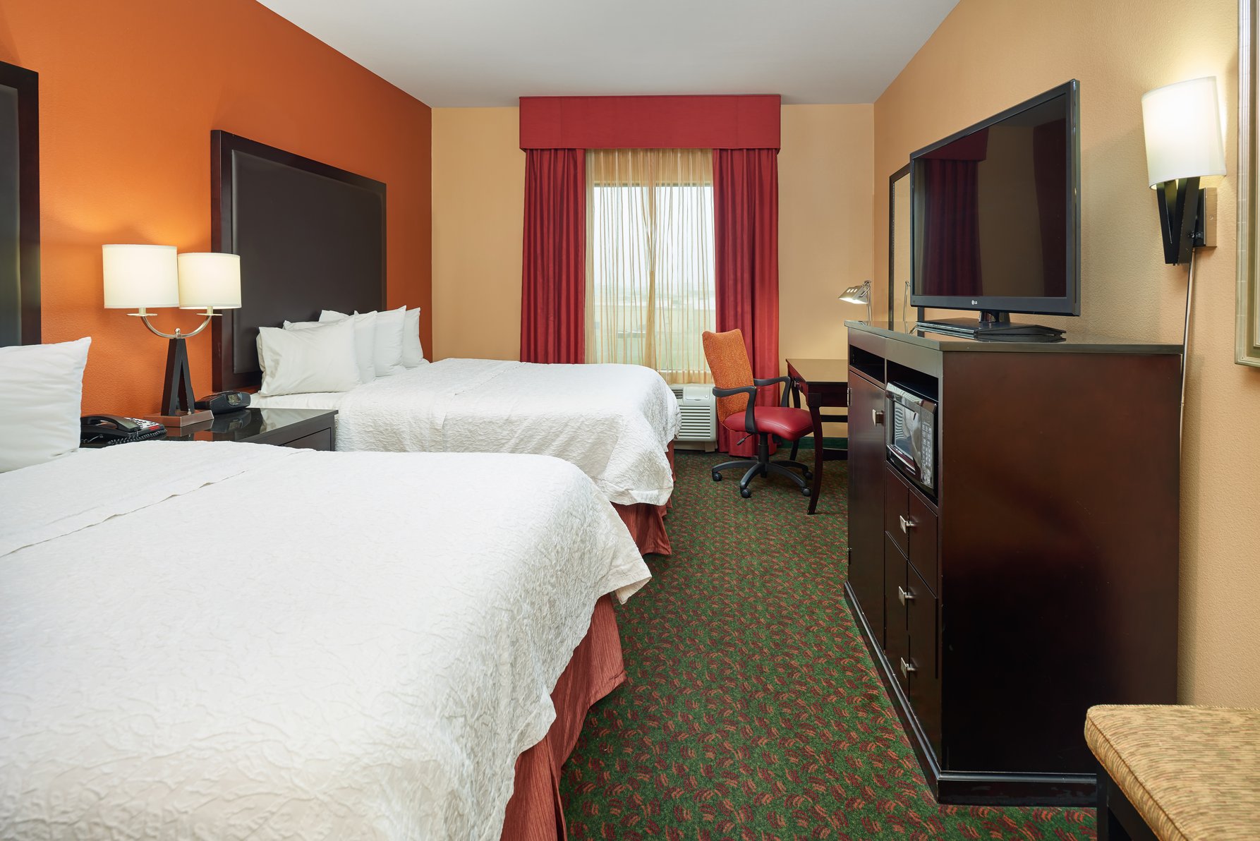 Hampton Inn & Suites by Hilton Waco-South Room Type - 2 QUEEN BEDS NONSMOKING