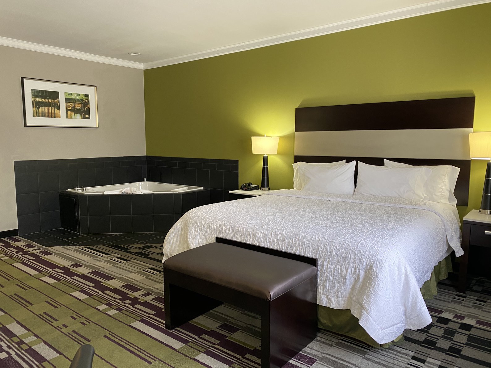 Hampton Inn Leesville / Ft. Polk Room Type - 1KG MOB HEA ACC TUB STE NS