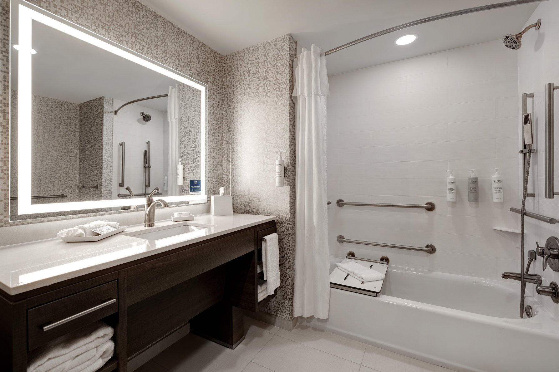 Home2 Suites by Hilton Wilkes-Barre Room Type - 2QUEEN ACC TUB STUDIO STE