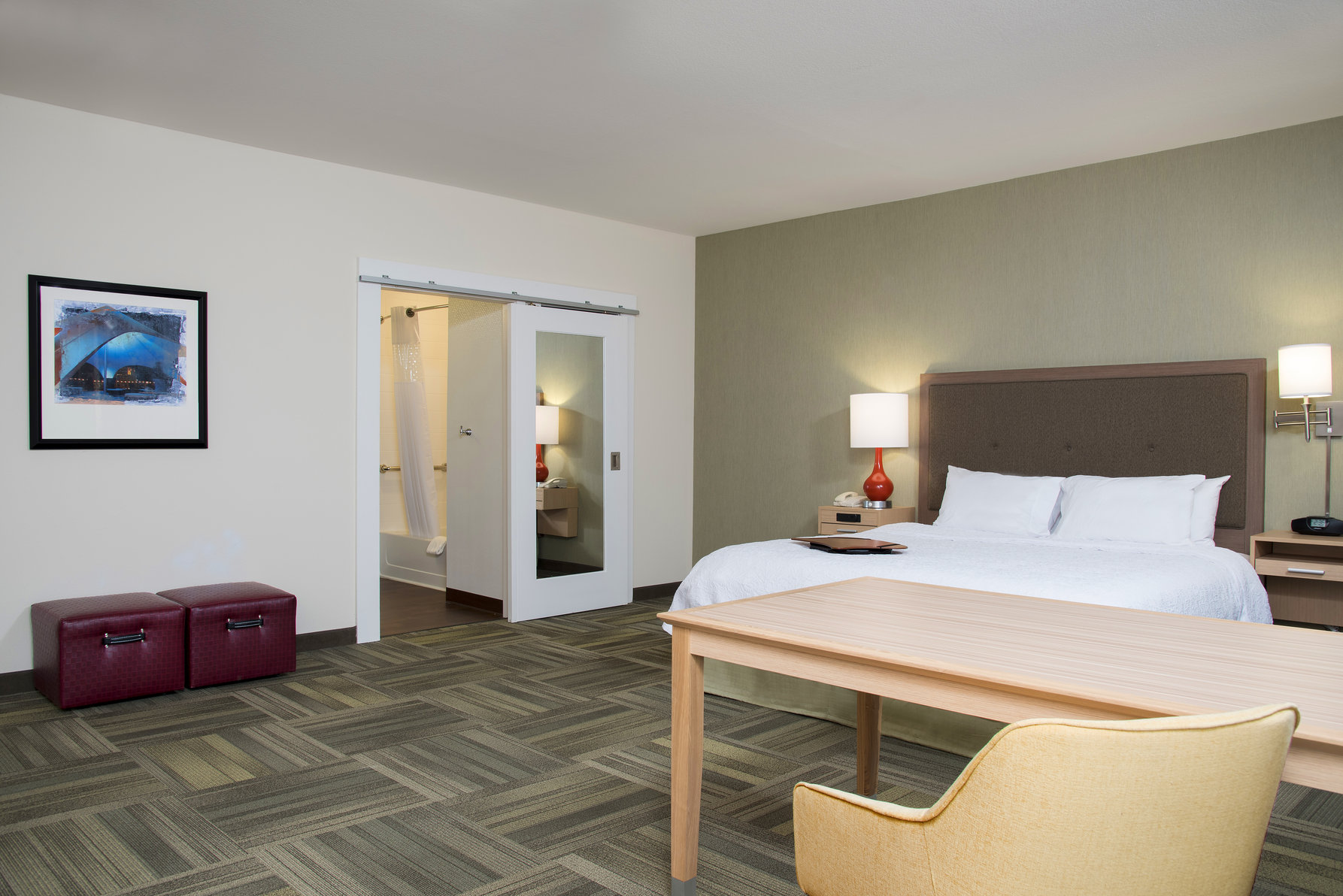 Hampton Inn by Hilton Kalamazoo Room Type - 1KN HEARING ACC STUDIO NS