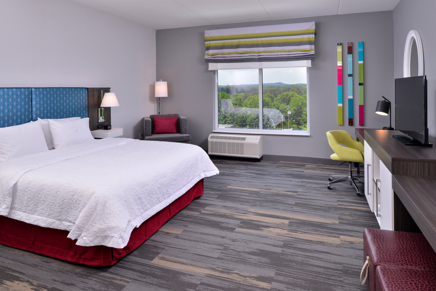 Hampton Inn and Suites Atlanta/Marietta Room Type - 1 KNG ACCESSIBLE TUB NS