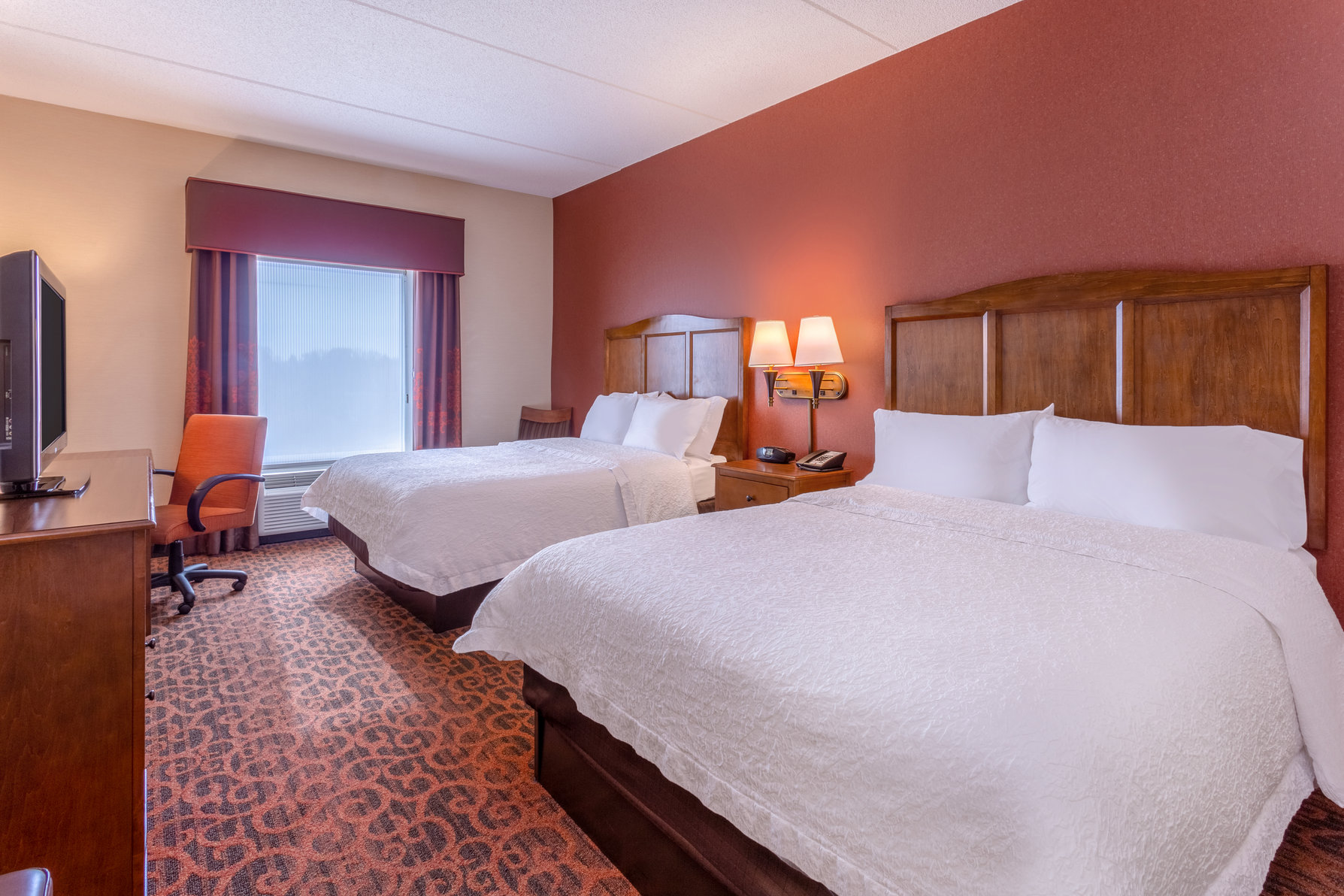 Hampton Inn by Hilton Baltimore/Owings Mills Room Type - 2QN MOB HEAR ACC RI-SHW NS