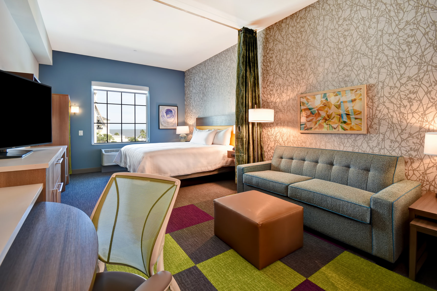 Home2 Suites by Hilton Jekyll Island Room Type - 1 KING STUDIO SUITE NOSMOK