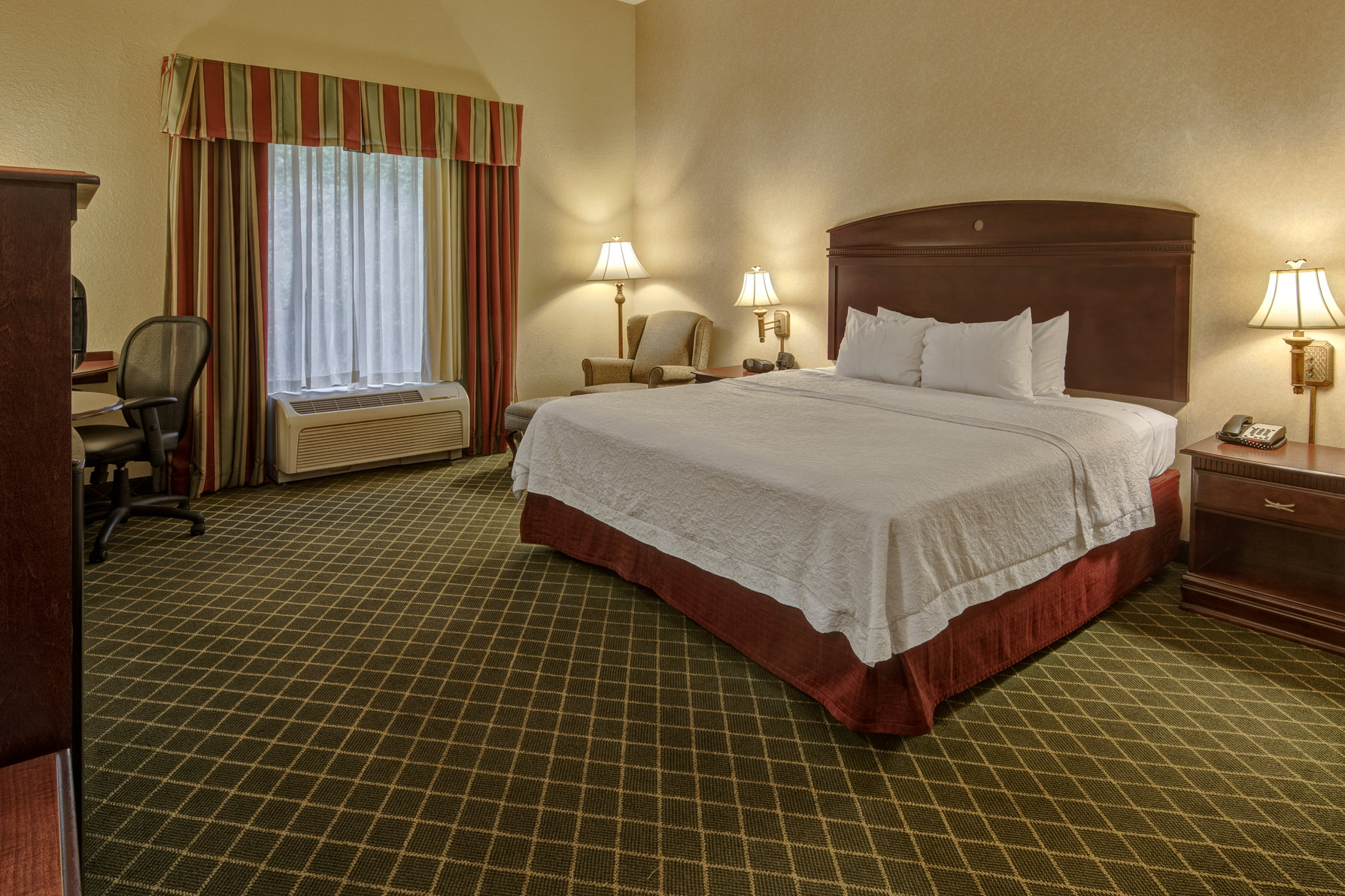 Hampton Inn by Hilton Cambridge Room Type - 1 KNG ACC ROLLIN SHWR NS