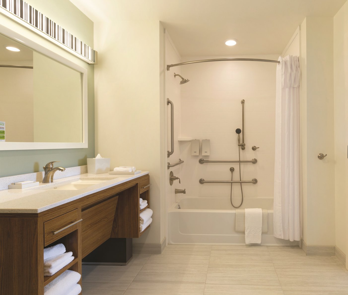 Home2 Suites by Hilton Bellingham Airport Room Type - 1KG MOB HR ACC TUB STUDIO