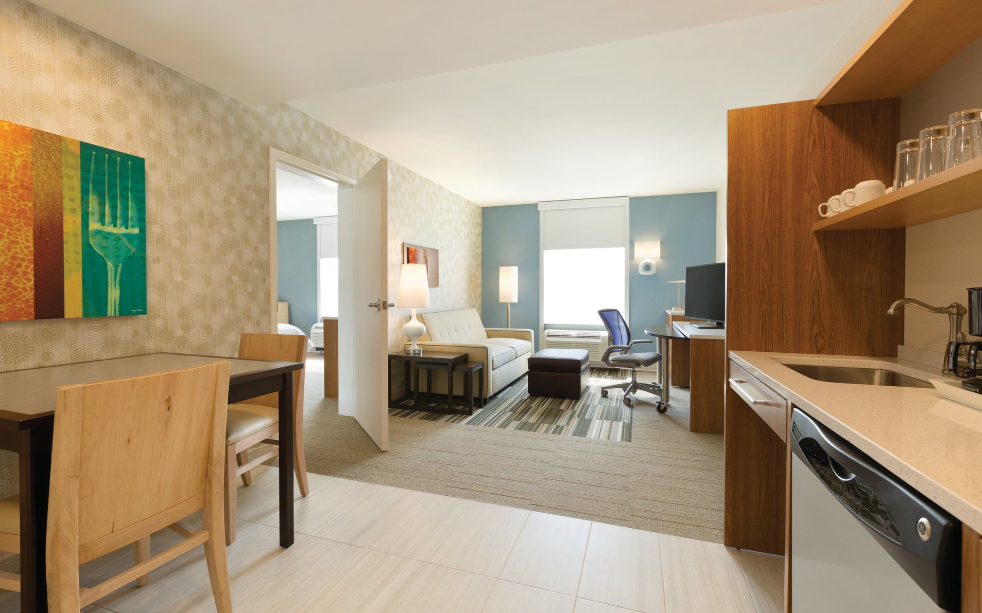 Home2 Suites by Hilton Bellingham Airport Room Type - 1KG PREM ACC RISHWR STE NS