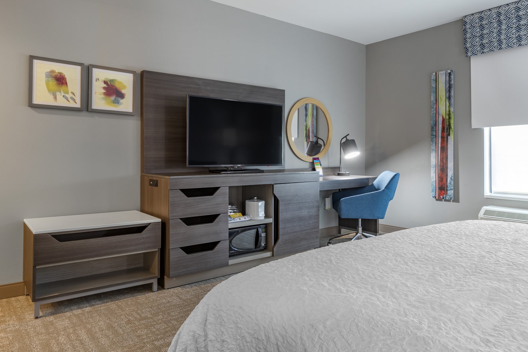 Hampton Inn by Hilton Camden Room Type - 1 KING ACC ROLL-IN SHWR NS