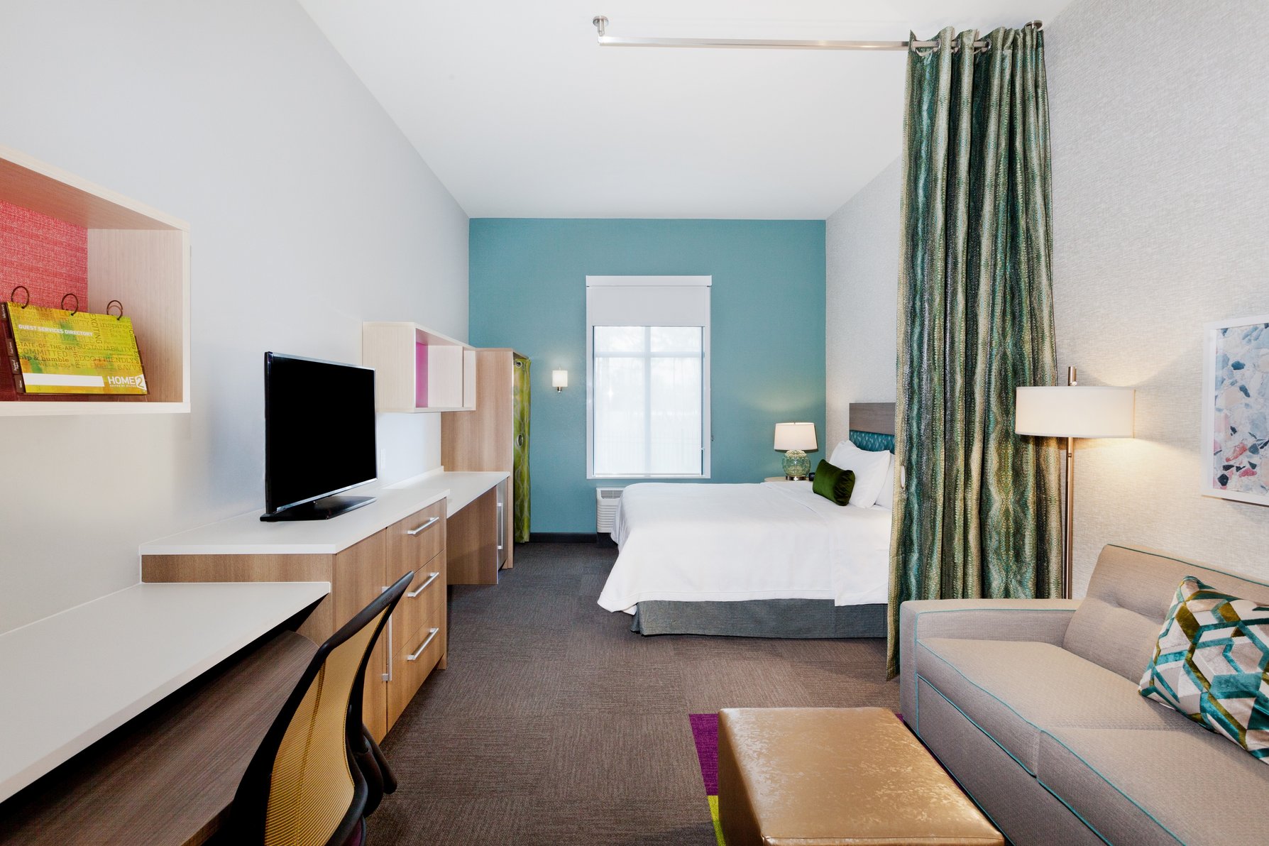 Home2 Suites by Hilton Alpharetta Room Type - 1 KING STUDIO SUITE NOSMOK