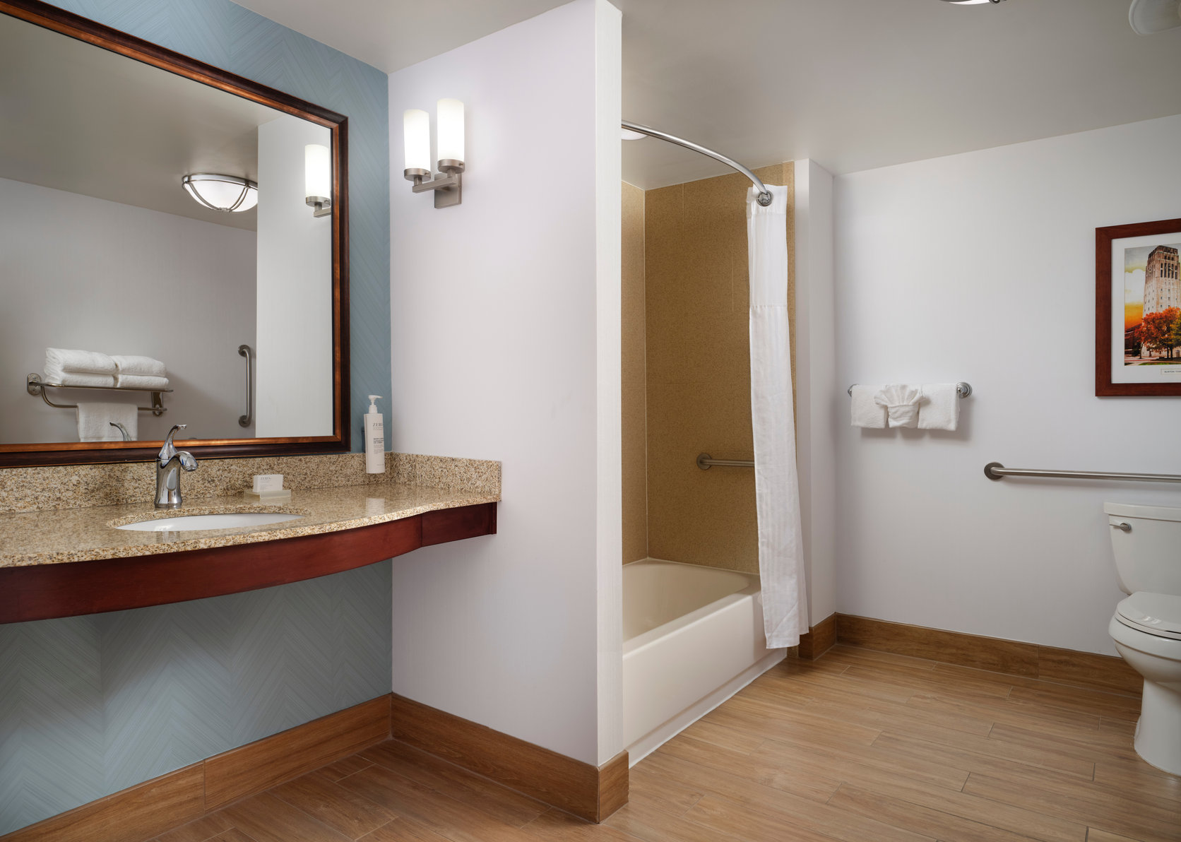 Hilton Garden Inn Ann Arbor Room Type - 2QN MOB HEARING ACC W TUB
