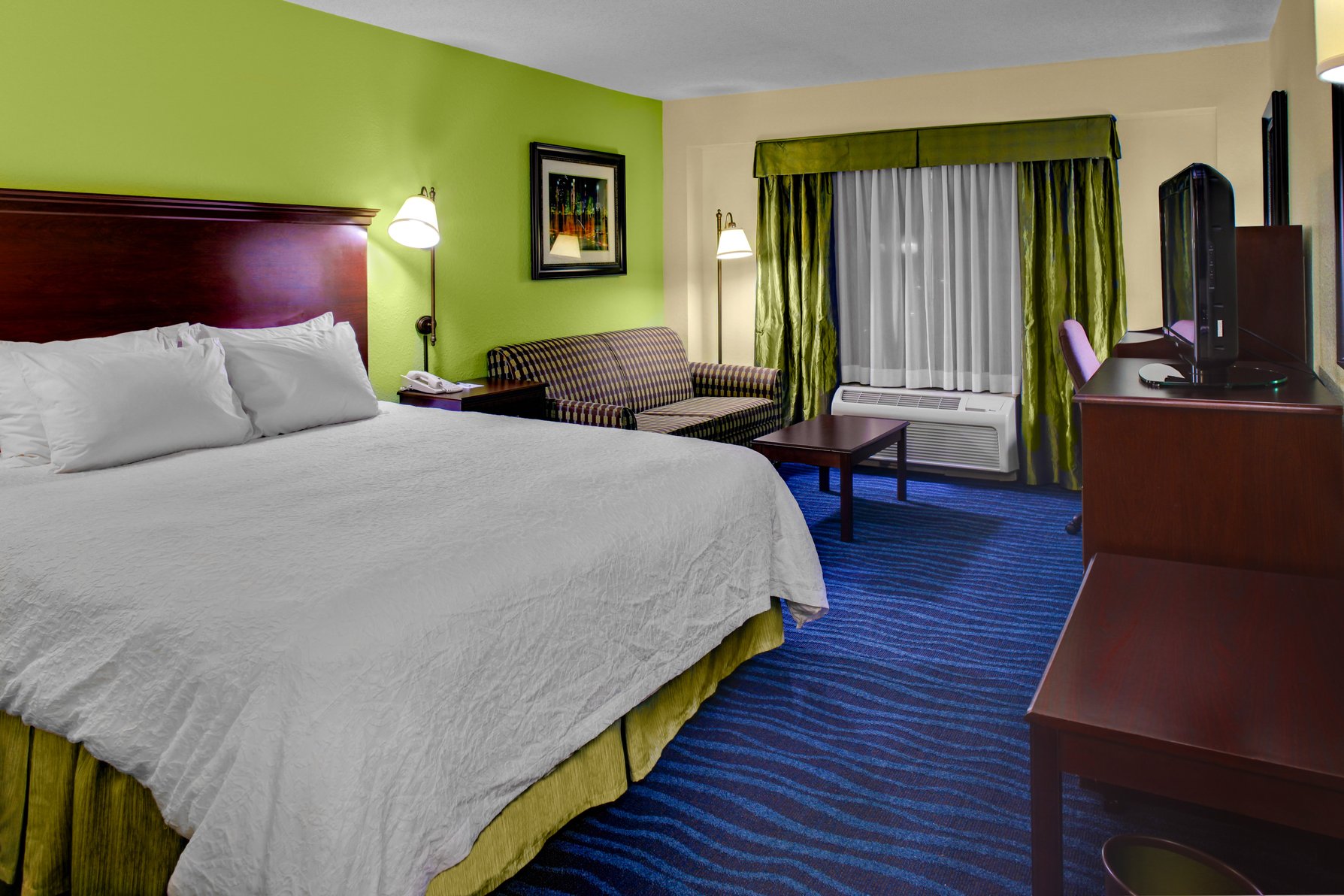 Hampton Inn - Atlanta Perimeter Center Room Type - 1 KING ACC ROLLIN SHWR NS
