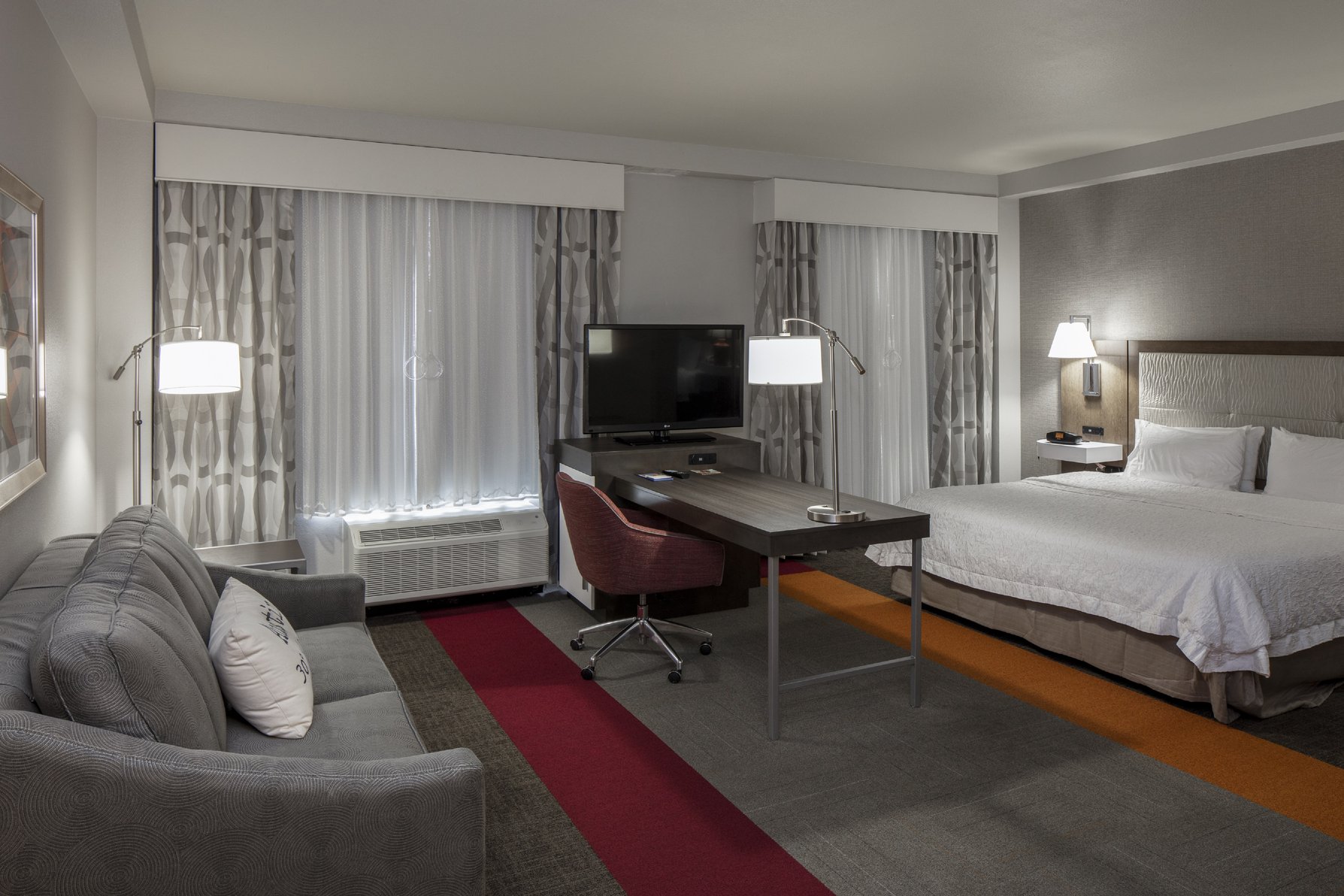 Hampton Inn & Suites by Hilton Austin Cedar Park-Lakeline Room Type - 1 KN ACC RI SHWR STUDIO NS