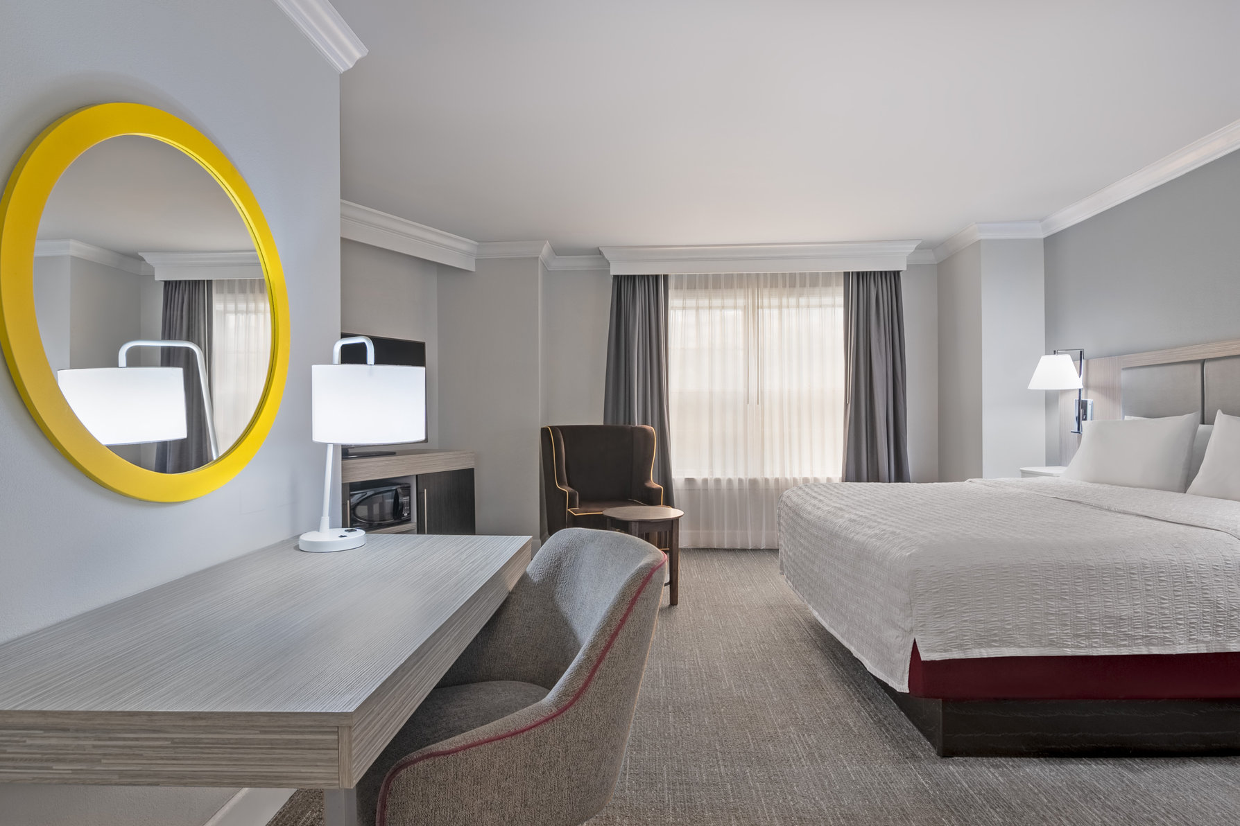 Hampton Inn & Suites by Hilton Stamford Room Type - 1 KING STUDIO NONSMOKE