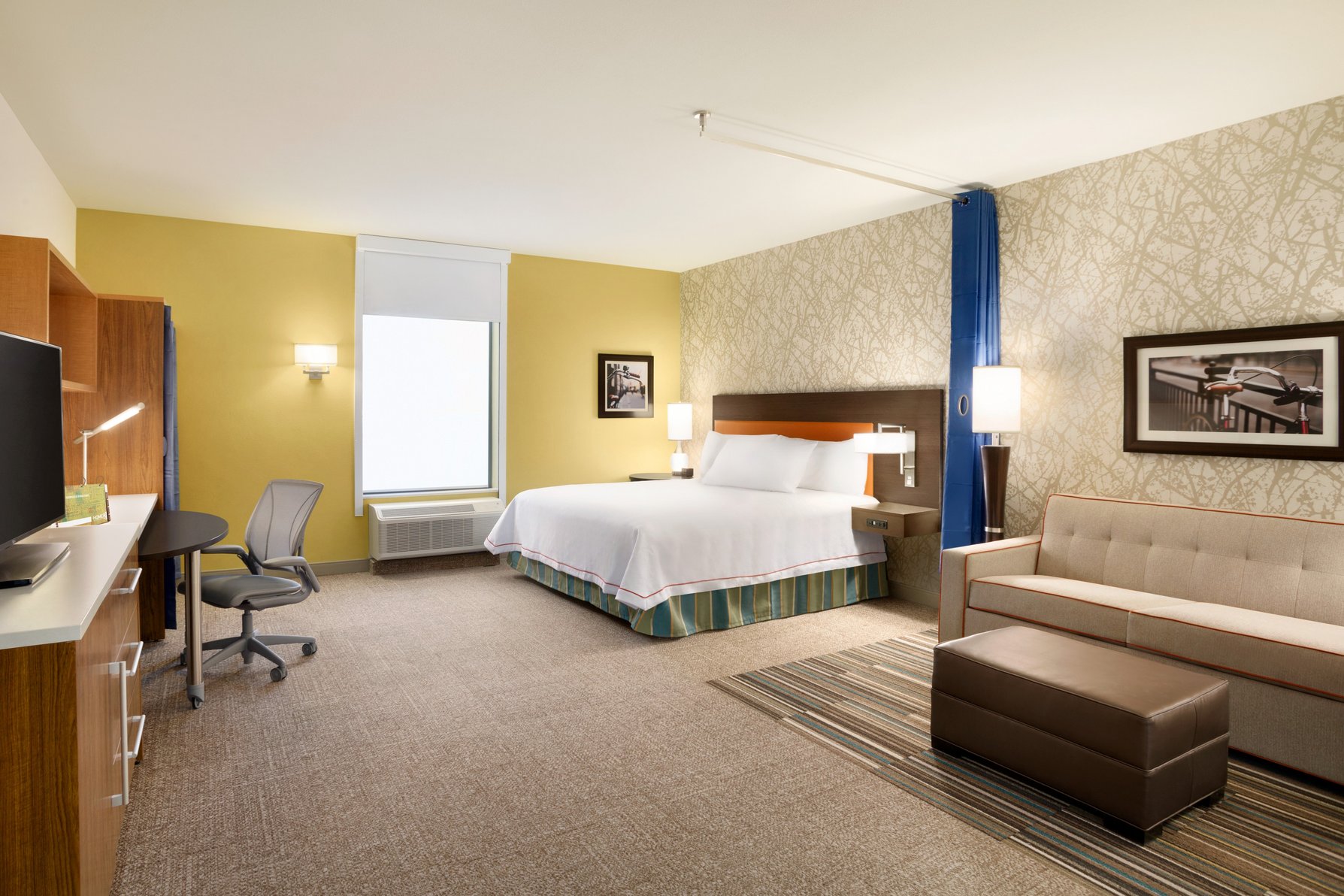 Home2 Suites by Hilton Birmingham Downtown Room Type - 1KG ACC RI SHWR STUDIO NSM