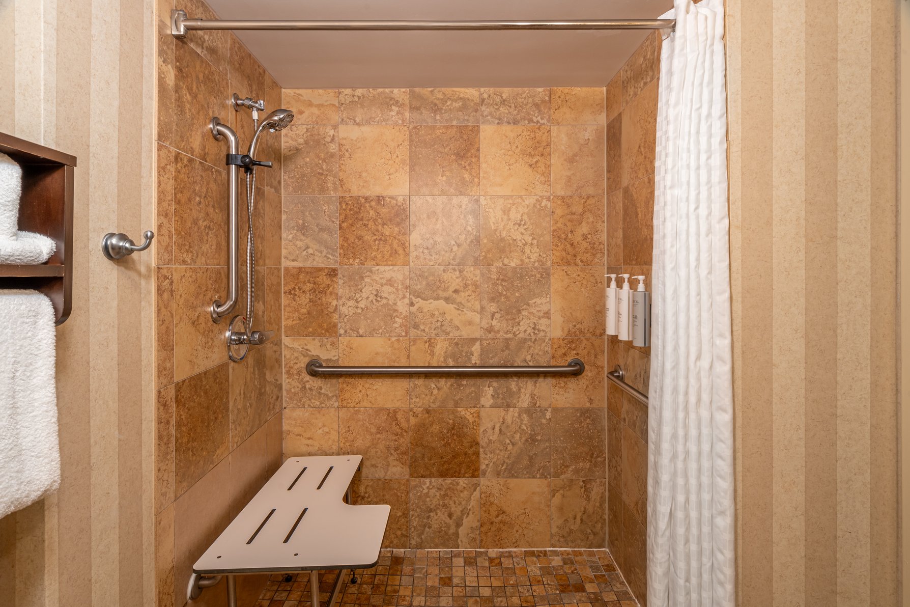 Hampton Inn by Hilton Nashville/Vanderbilt Room Type - 1 QUEEN ACC ROLL IN SHOWER