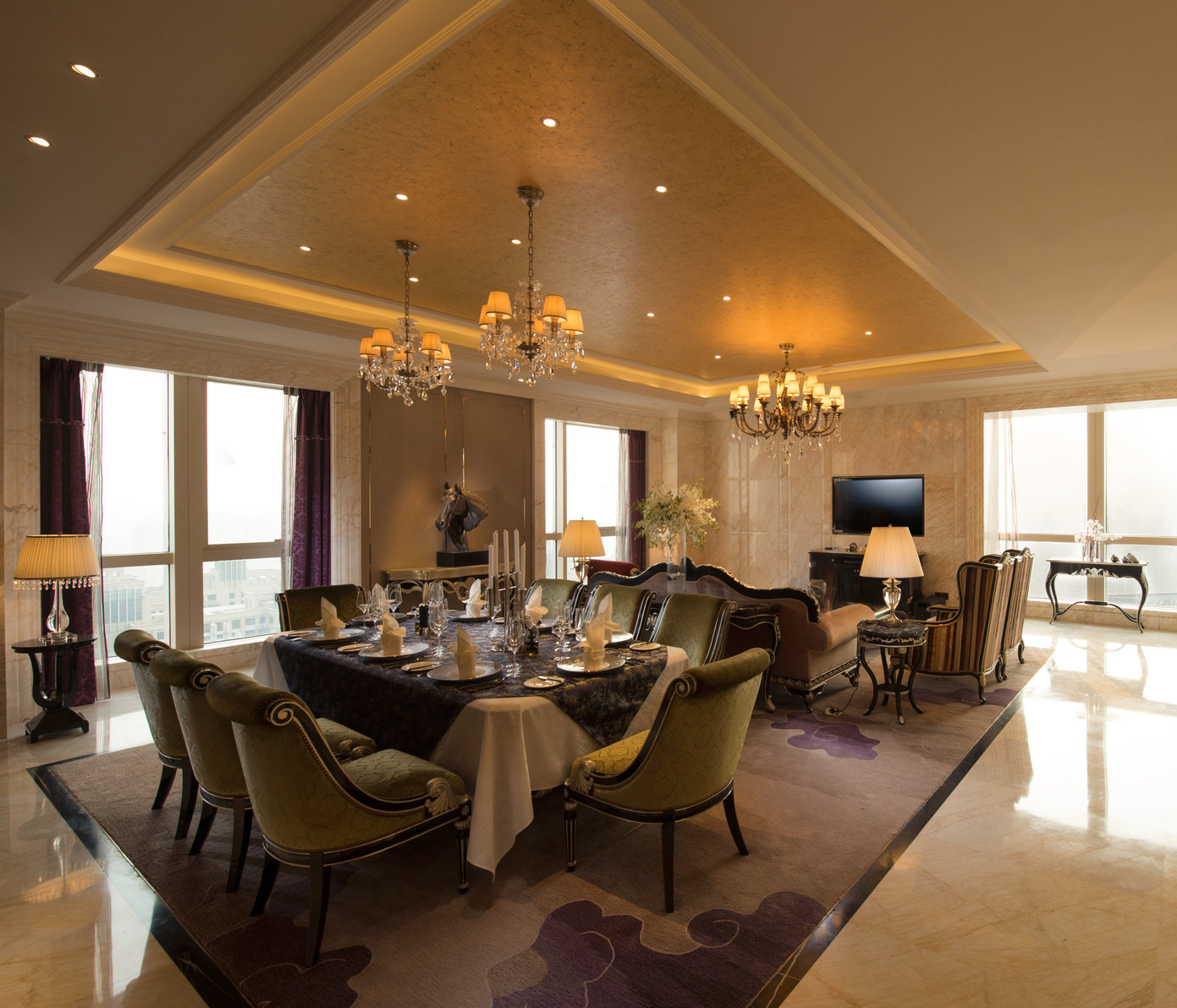 Hilton Zhengzhou Room Type - KING PRESIDENTIAL SUITE