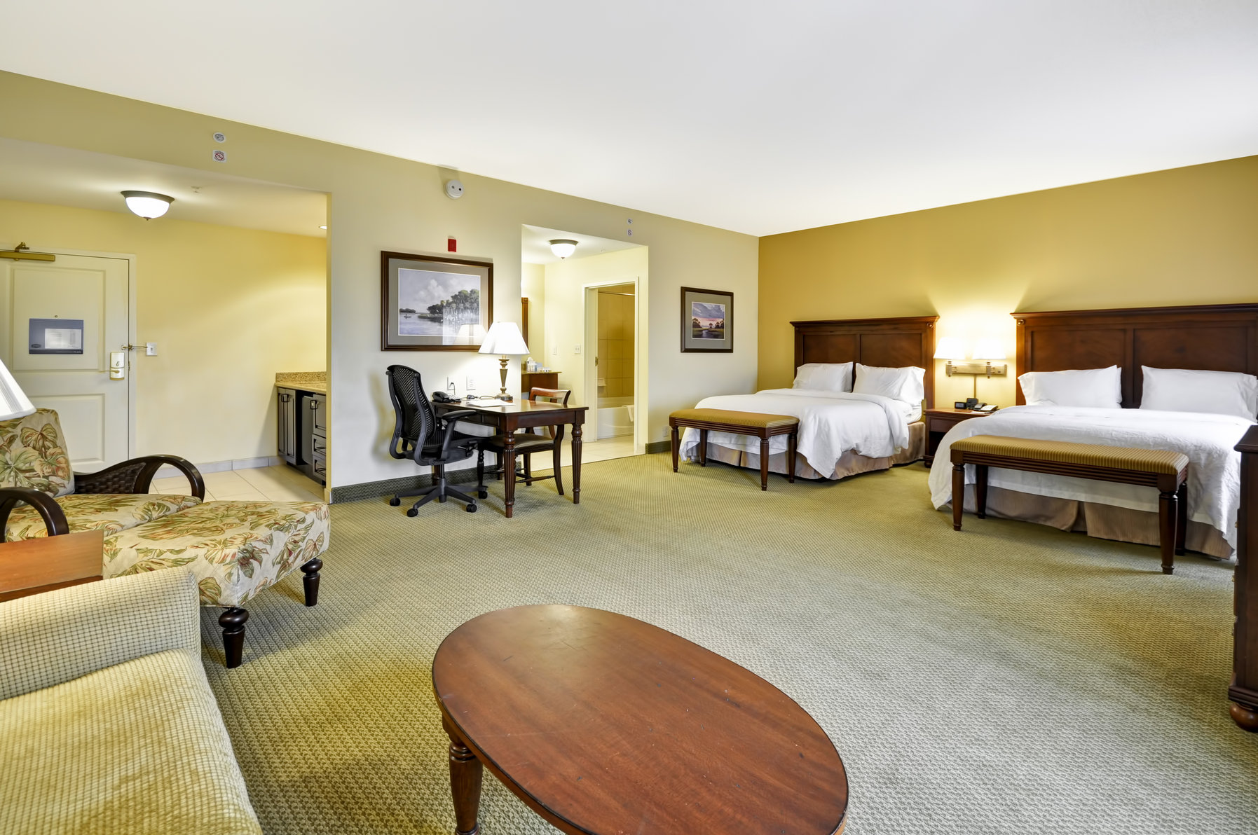 Hampton Inn & Suites North Charleston-University Blvd Room Type - 2QNS STUDIO SOFABED NOSMOK