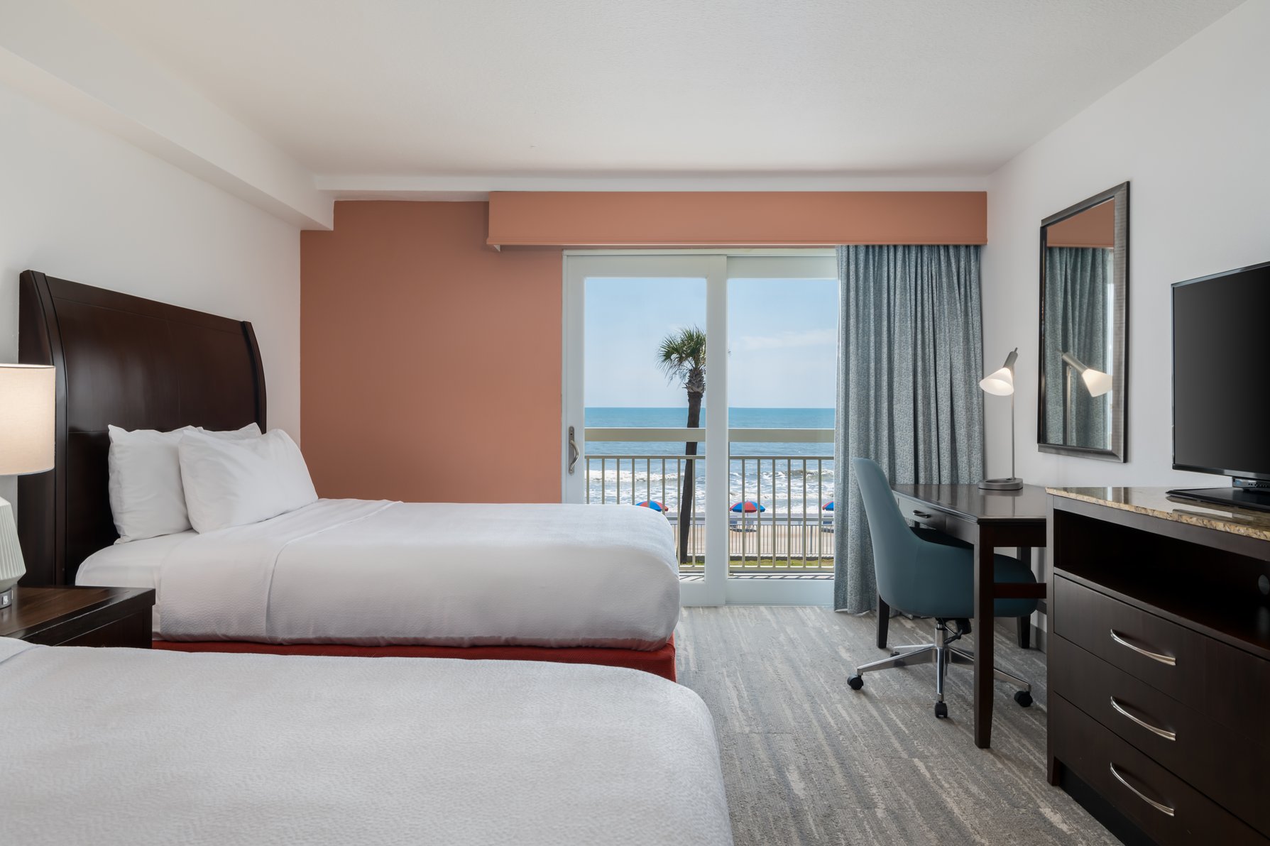 Hilton Garden Inn Daytona Beach Oceanfront Room Type - 2QN OCEANFRONT HEARING ACC