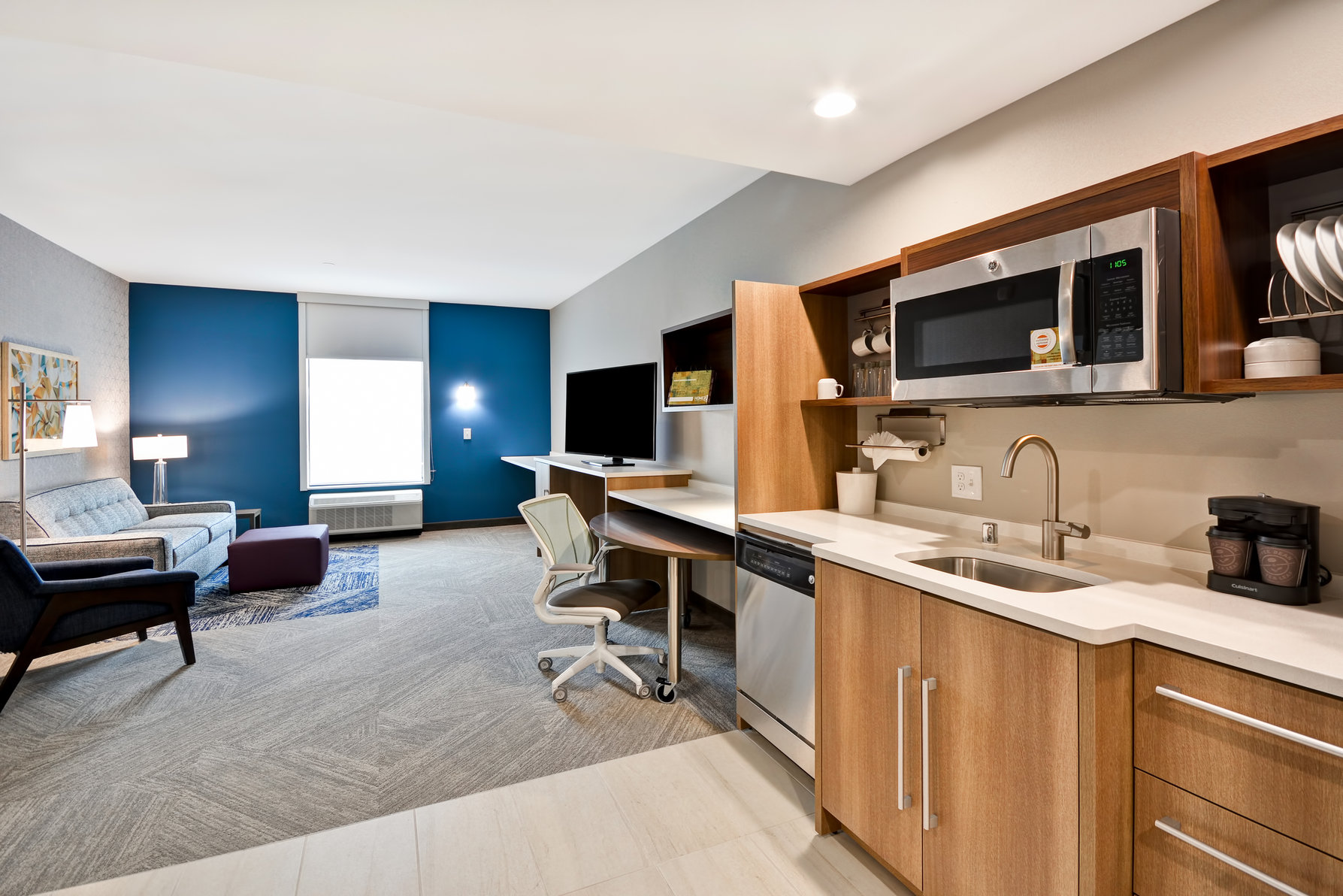 Home2 Suites by Hilton Plano Legacy West Room Type - 2QN HEARING ACC SUITE NS