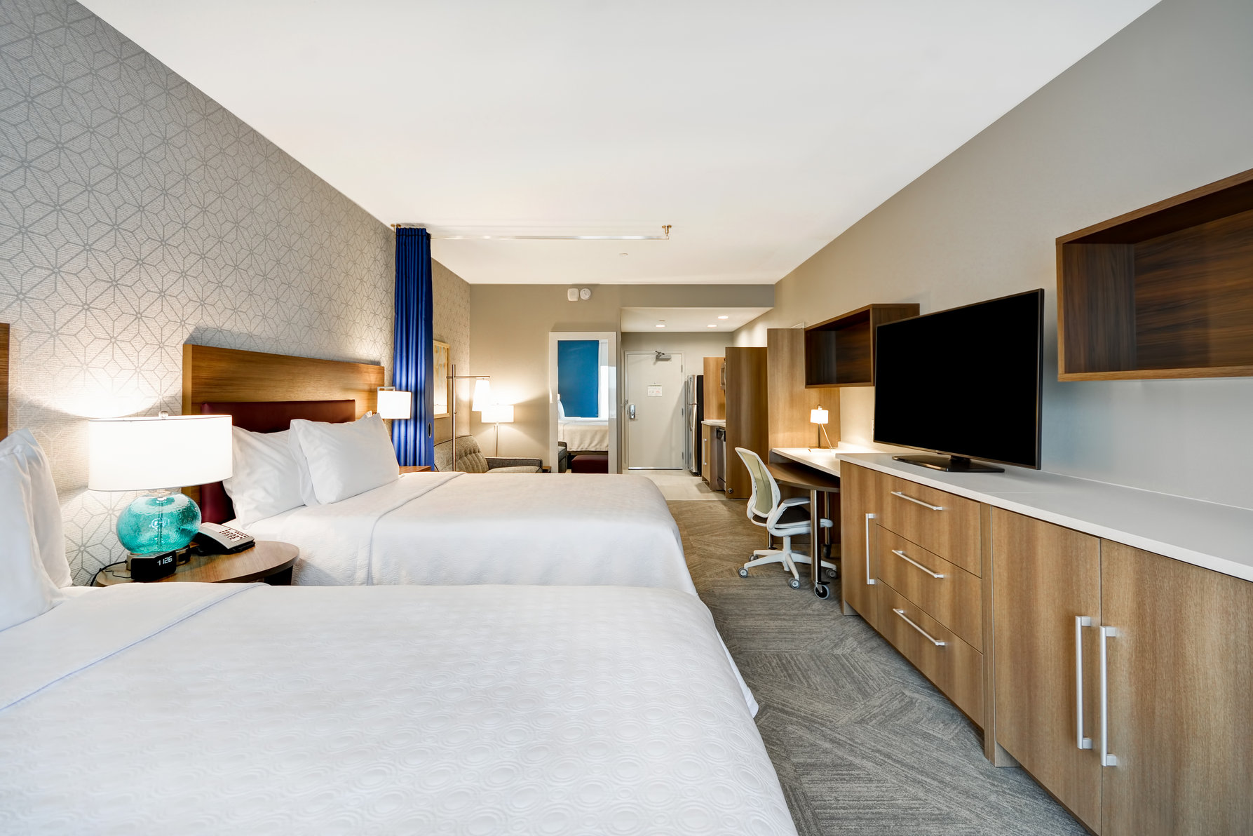 Home2 Suites by Hilton Plano Legacy West Room Type - 2QN HEARING ACC STUDIO NS