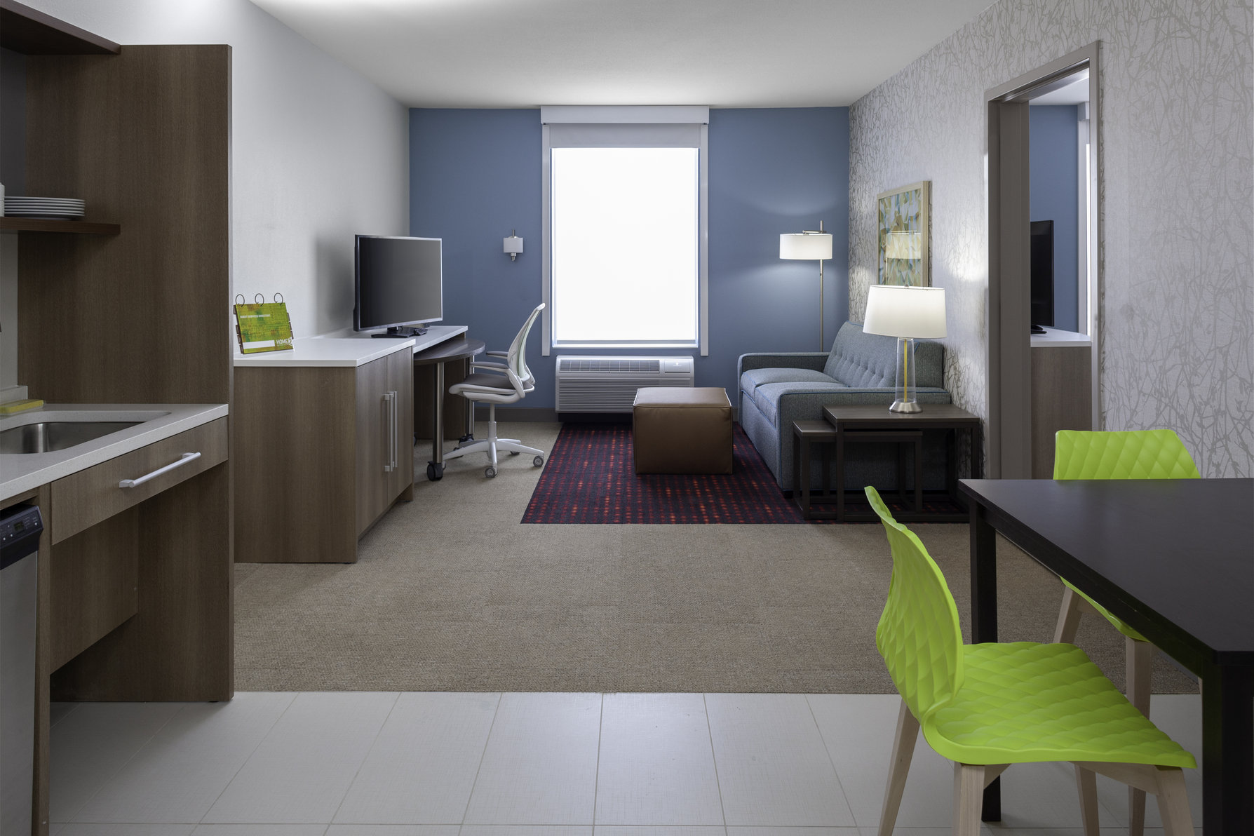 Home2 Suites by Hilton Denver South/Centennial Airport Room Type - 1 QUEEN 1BDRM SUITE NOSMOK