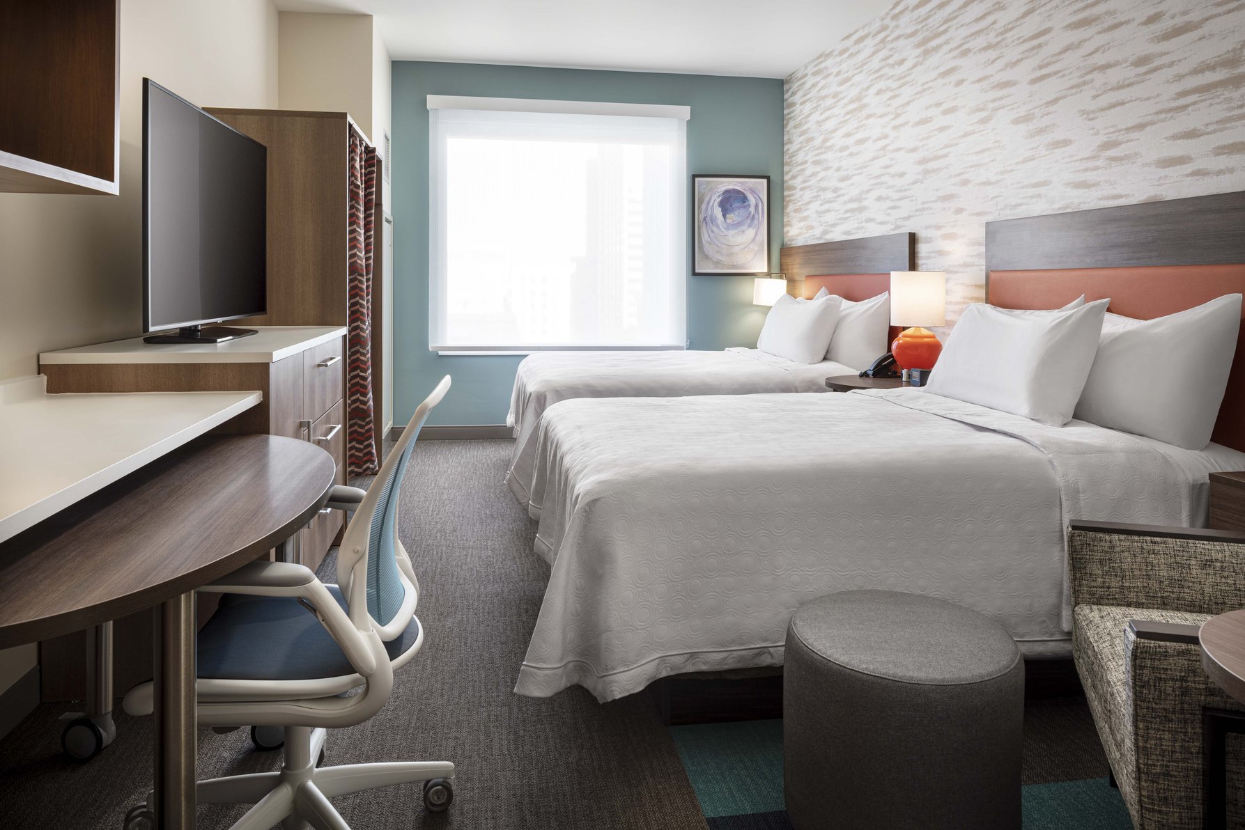 Home2 by Hilton Denver Downtown Convention Center Room Type - 2QN MOB HR RI SHWR STUDIO
