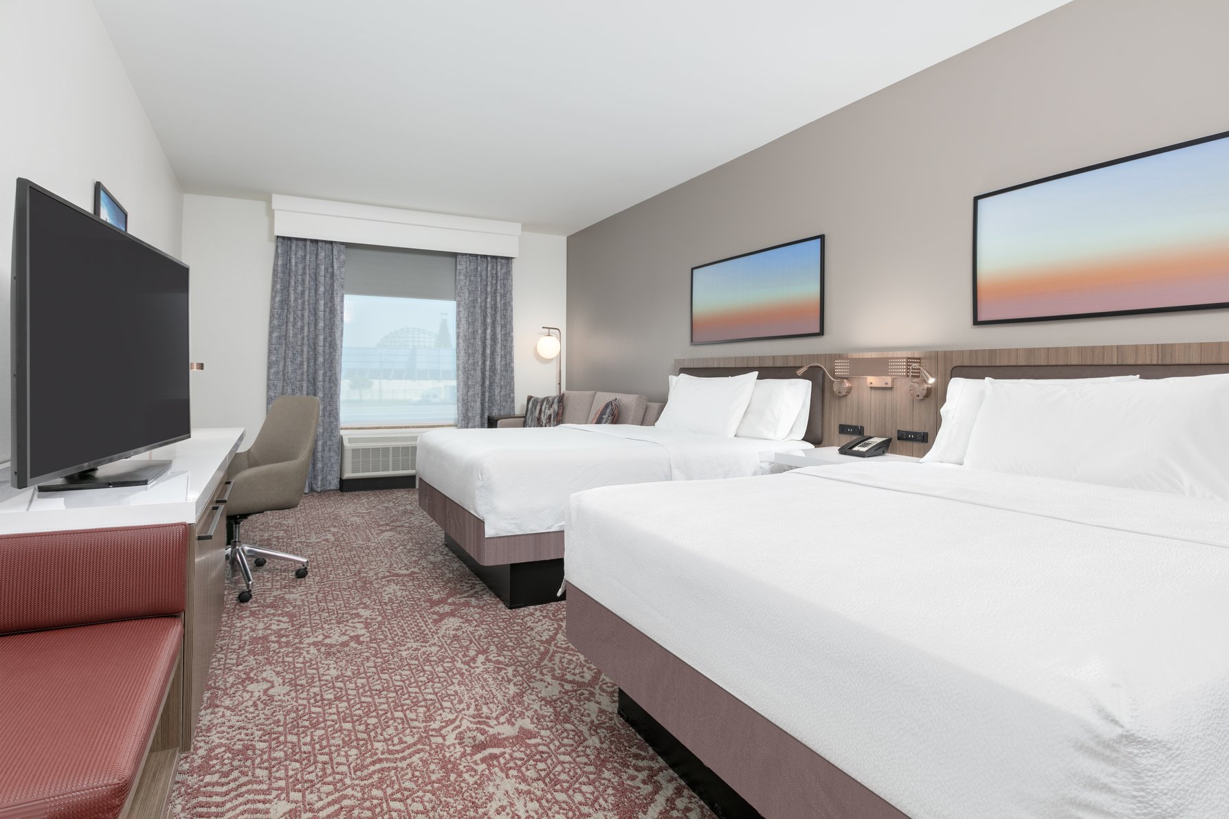 Hilton Garden Inn Dallas-Arlington Room Type - 2 QUEEN BEDS SOFABED VIEW