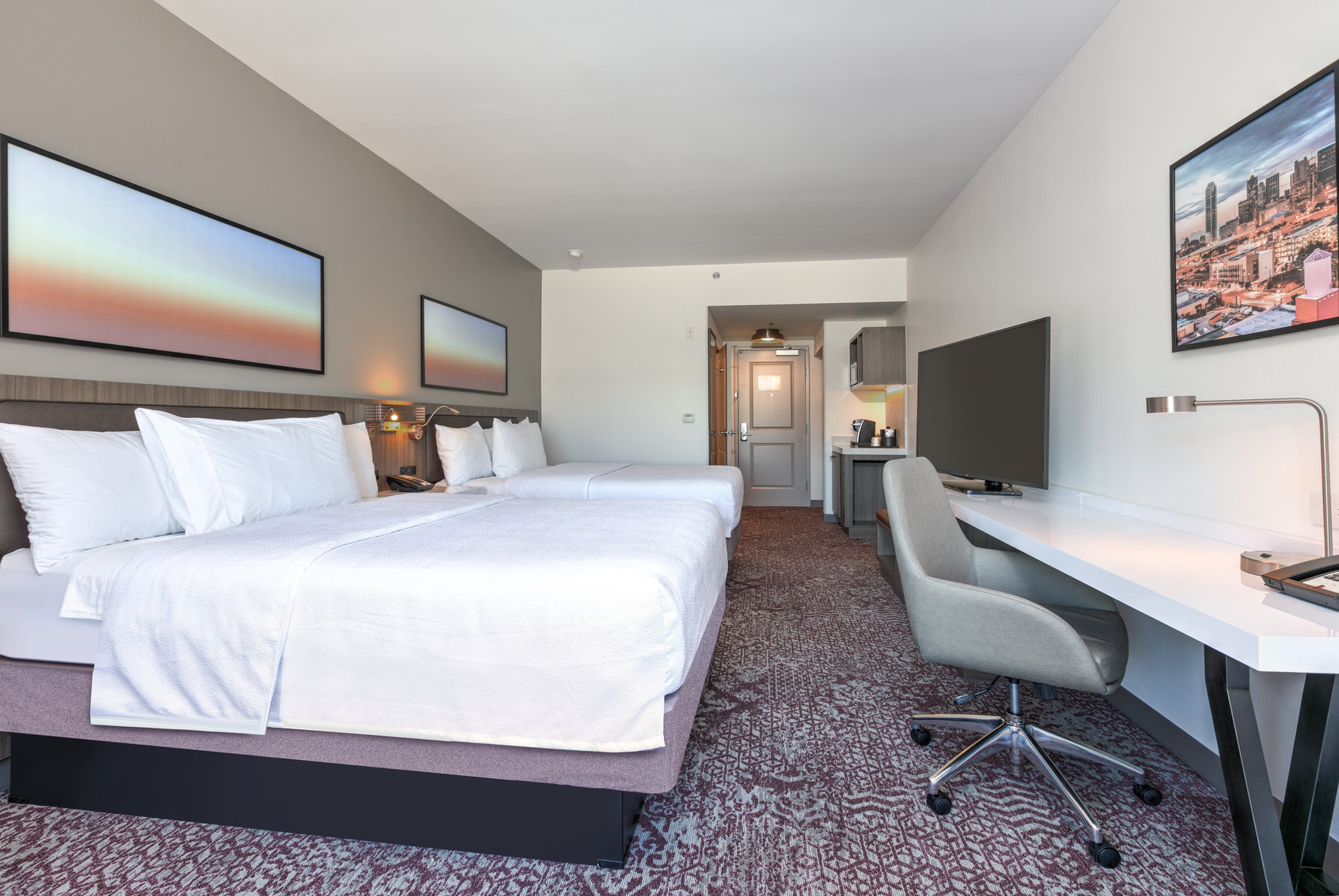 Hilton Garden Inn Dallas-Arlington Room Type - 2Q MOB HEAR ACC W TUB VIEW
