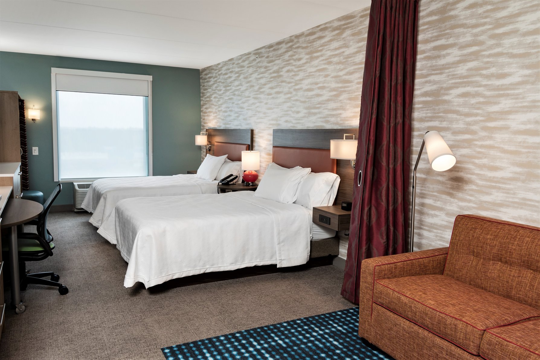 Home2 Suites by Hilton Roswell, GA Room Type - 2 QN BEDS STUDIO NS