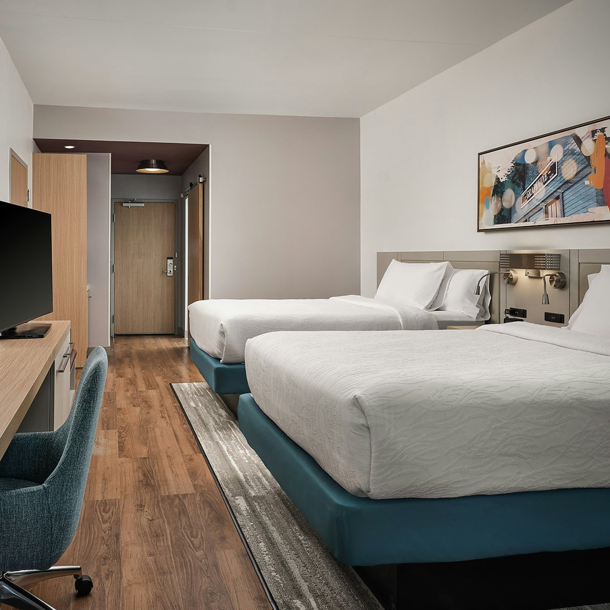 Hilton Garden Inn Grapevine at Silverlake Crossings Room Type - 2 QN HEARING ACCESSIBLE
