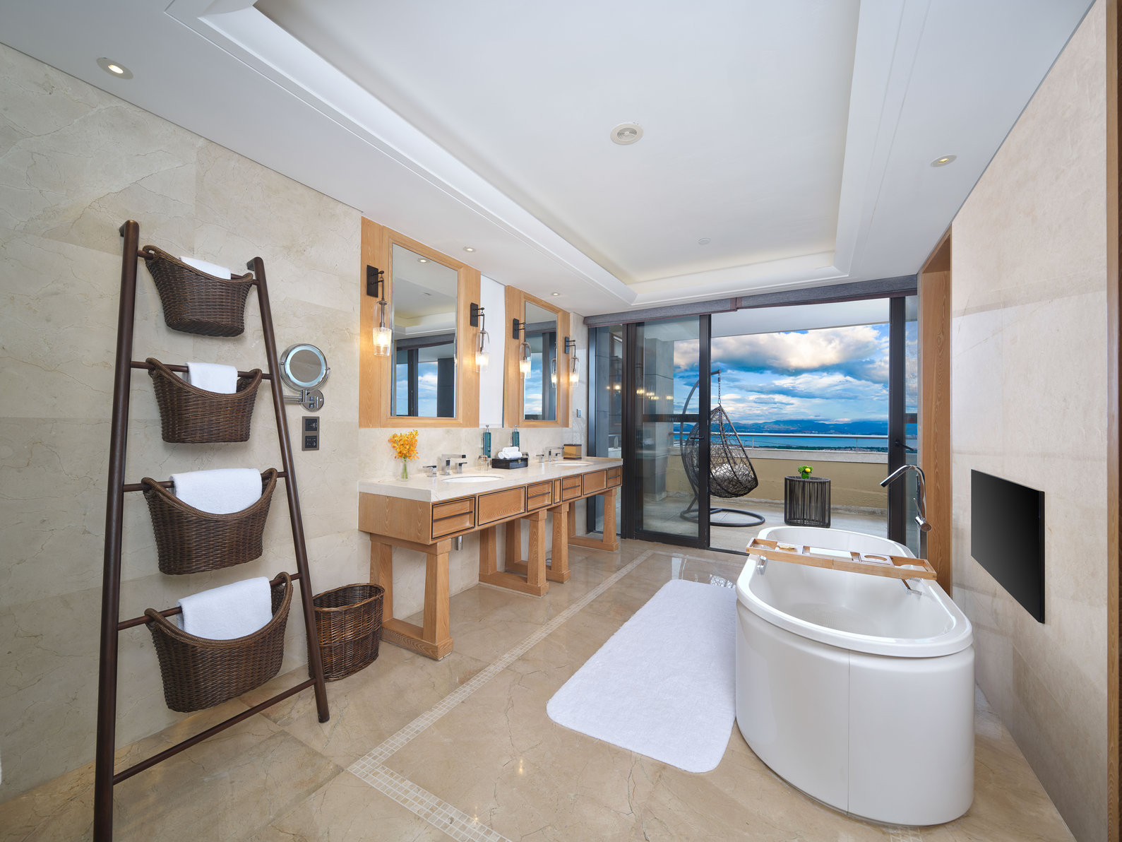 Hilton Dali Resort & Spa Room Type - KING DELUXE SUITE-LAKE VW