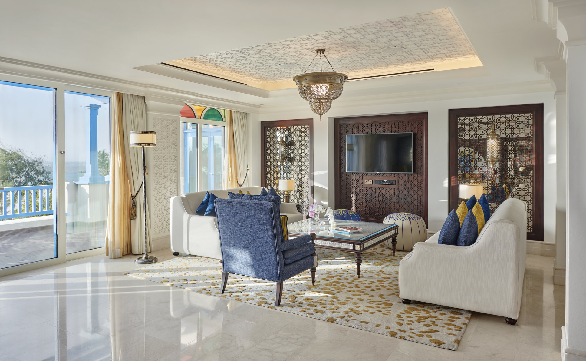 Hilton Salwa Beach Resort & Villas Room Type - TWO BEDROOM BEACH VILLA
