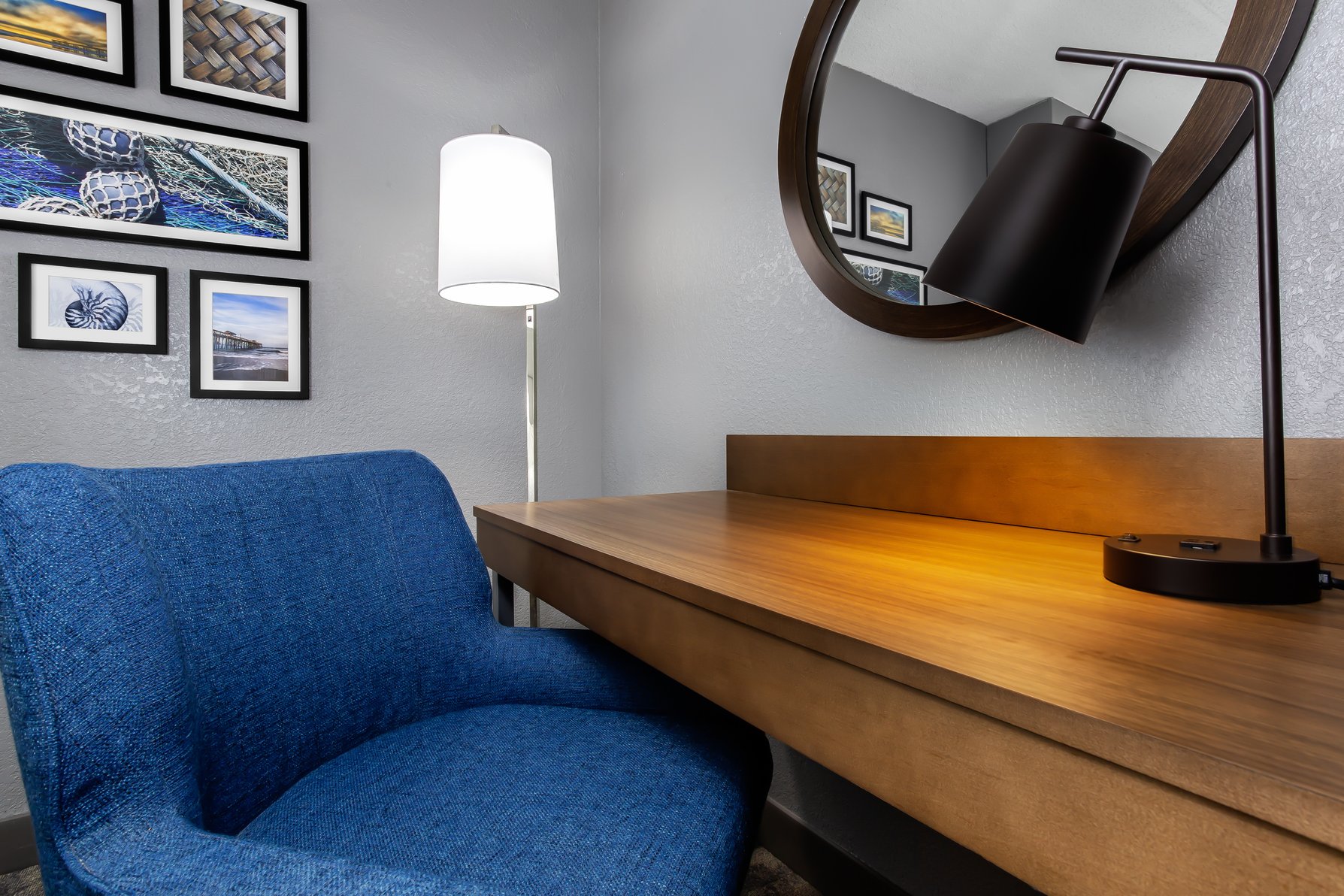 Hampton Inn Amelia Island Room Type - 1KG MOB HEAR ACC RI-SHW NS