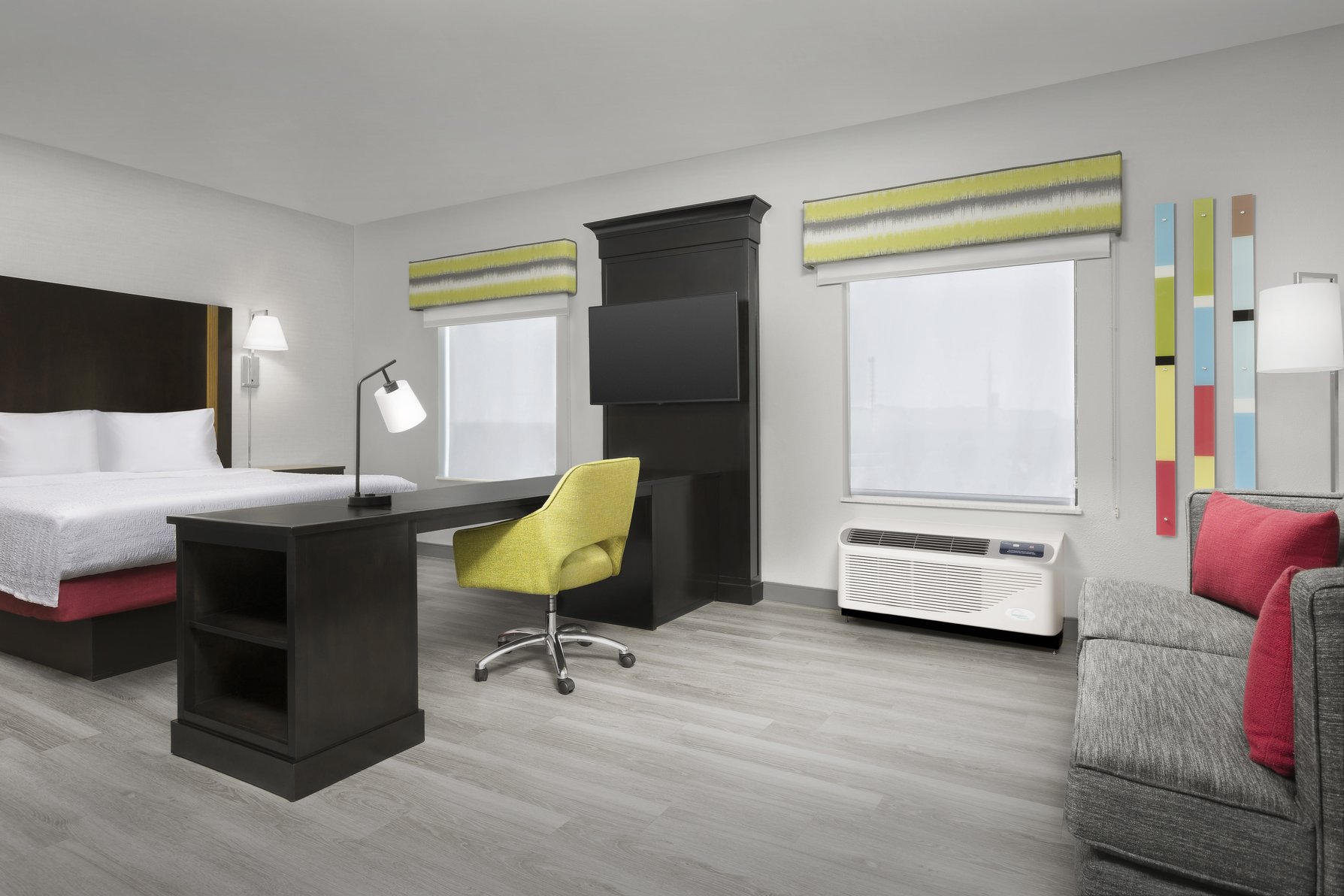 Hampton Inn & Suites by Hilton El Paso/East Room Type - 1 KN ACC RI SHWR STUDIO NS