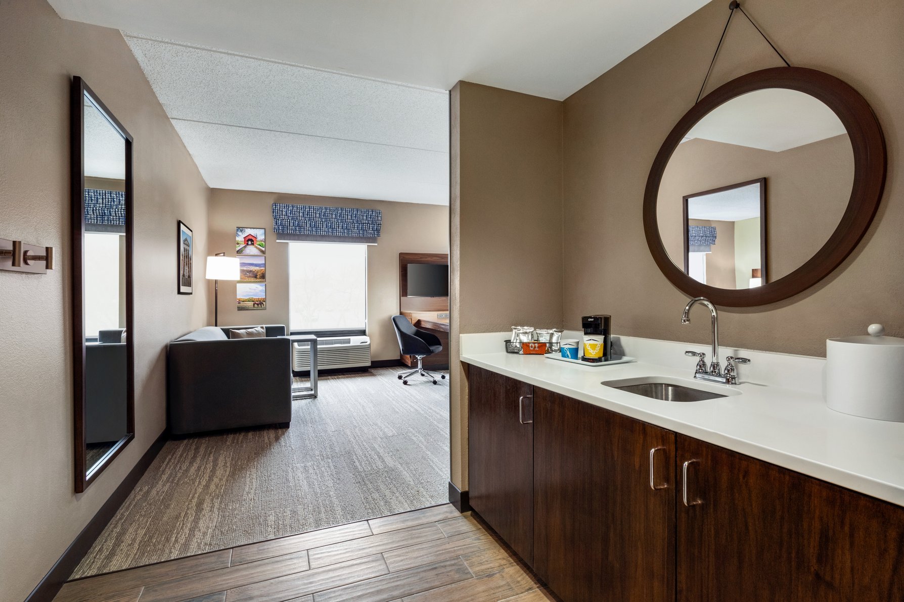 Hampton Inn & Suites Frederick-Fort Detrick Room Type - 1 KN ACC TUB STUDIO NOSMOK