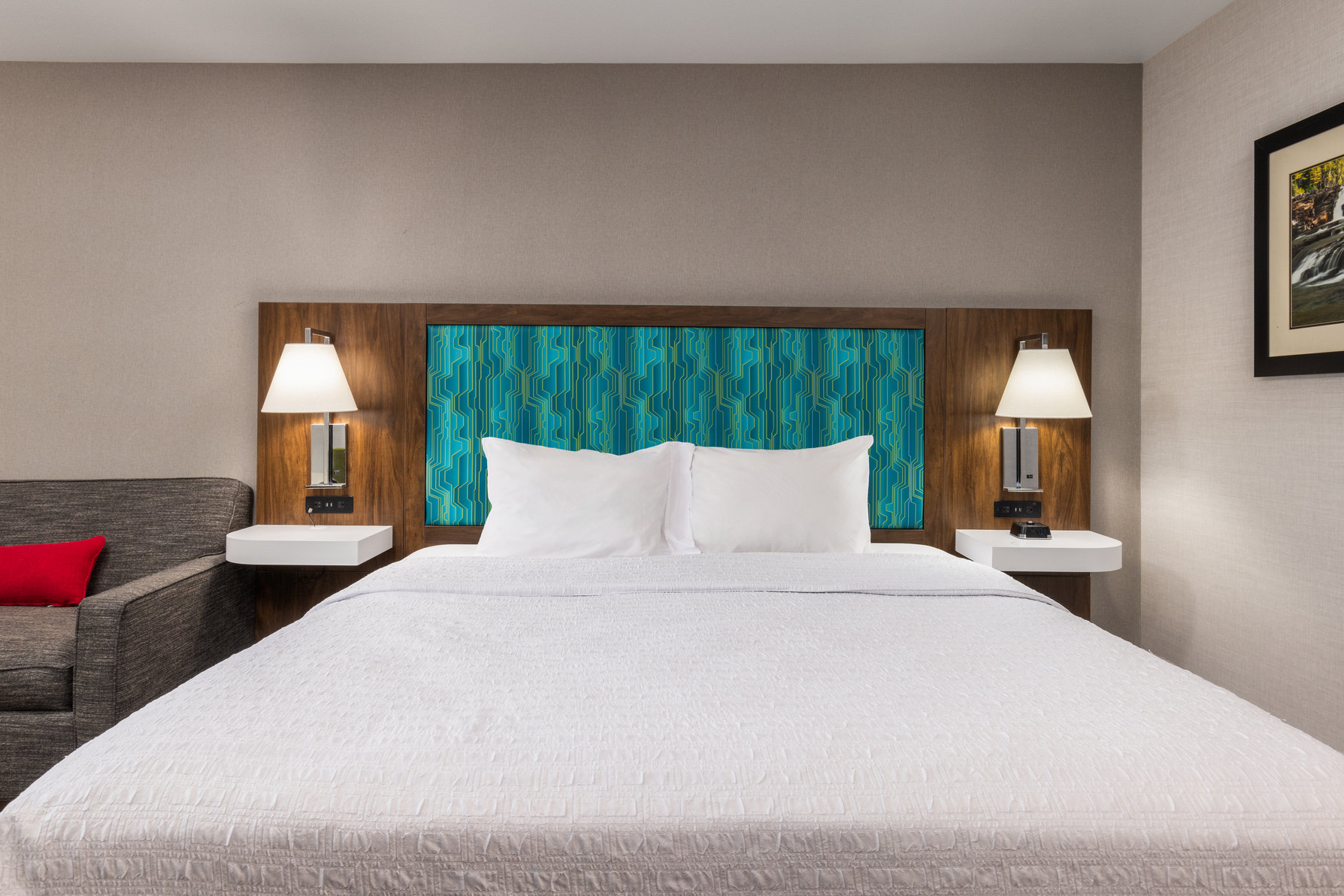 Hampton Inn by Hilton Kalispell Room Type - 1 KN ACC ROLLIN SHWR NS