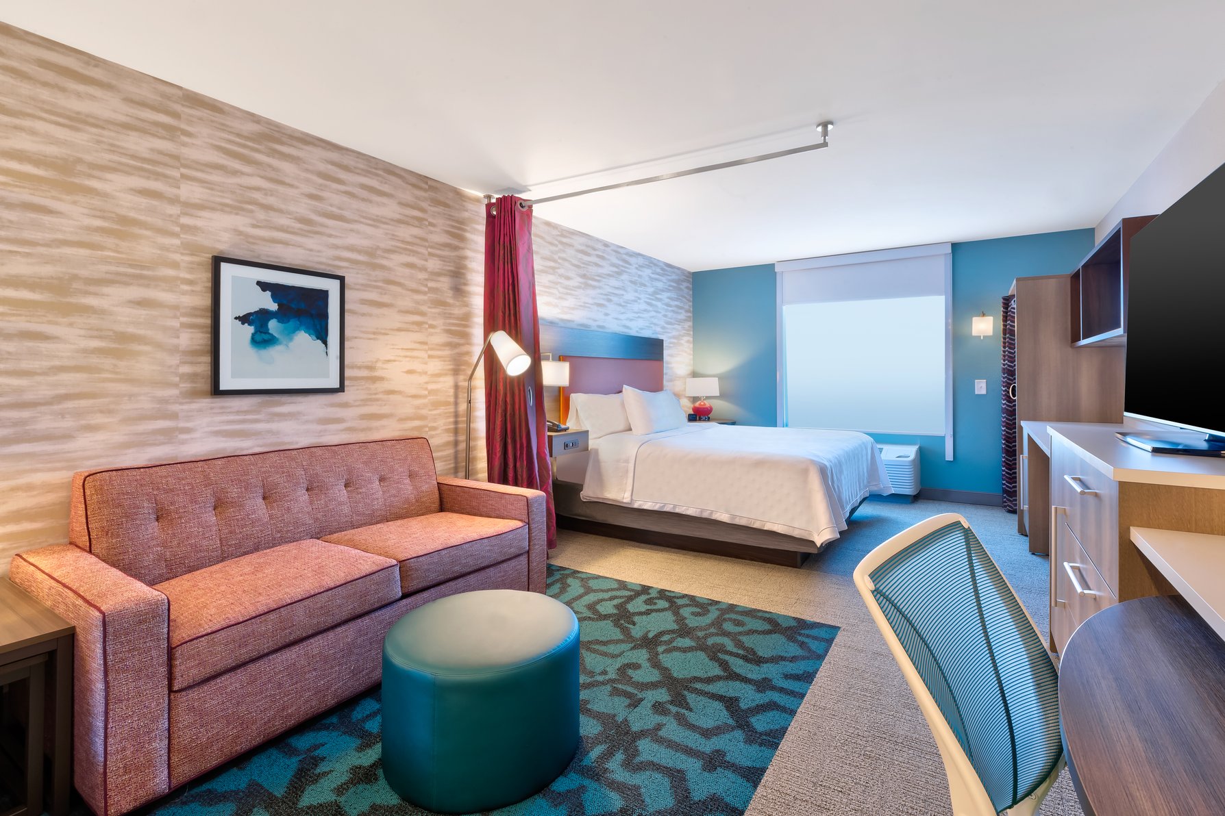 Home2 Suites by Hilton Saginaw, MI Room Type - 1 KING STUDIO SUITE NOSMOK